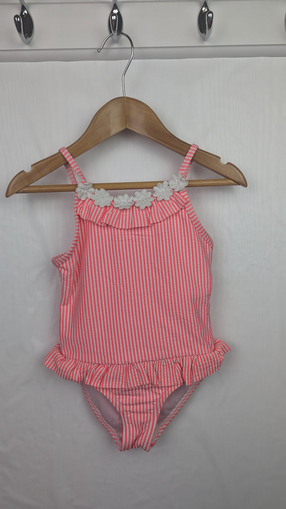 Primark Striped Swimsuit - Girls 2-3 Years Primark Used, Preloved, Preworn & Second Hand Baby, Kids & Children's Clothing UK Online. Cheap affordable. Brands including Next, Joules, Nutmeg, TU, F&F, H&M.