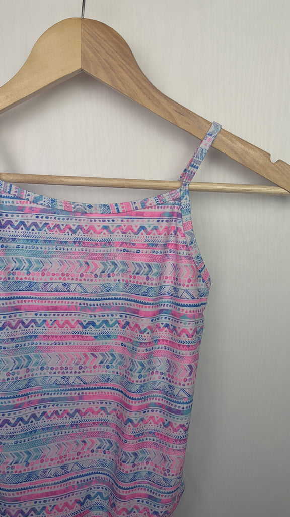 Dunnes Aztec Swimsuit - Girls 10-11 Years Dunnes Used, Preloved, Preworn & Second Hand Baby, Kids & Children's Clothing UK Online. Cheap affordable. Brands including Next, Joules, Nutmeg, TU, F&F, H&M.
