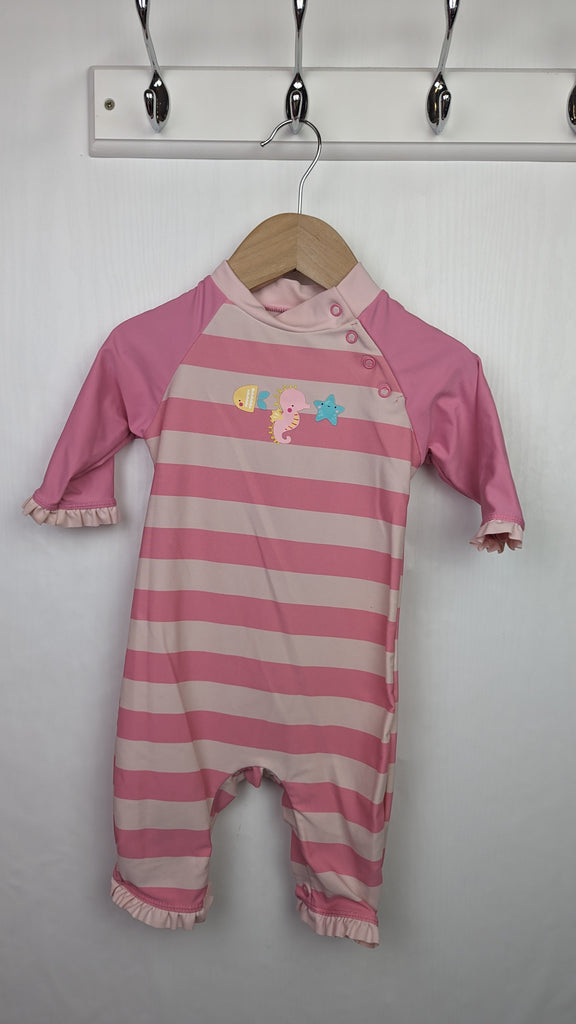 TU Pink Striped Swimsuit - 18-24 Months TU Used, Preloved, Preworn & Second Hand Baby, Kids & Children's Clothing UK Online. Cheap affordable. Brands including Next, Joules, Nutmeg, TU, F&F, H&M.