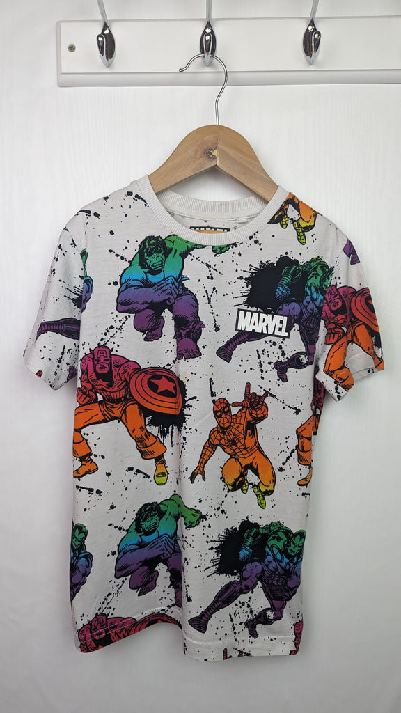 PLAYWEAR NEXT Marvel Multicolour Top - Boys 7 Years Next Used, Preloved, Preworn & Second Hand Baby, Kids & Children's Clothing UK Online. Cheap affordable. Brands including Next, Joules, Nutmeg, TU, F&F, H&M.