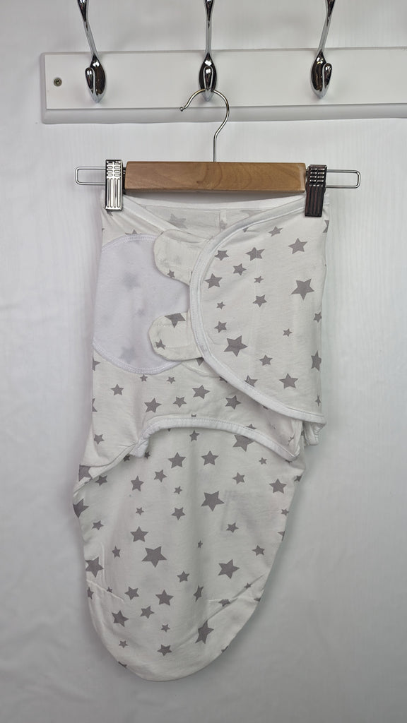 Silent Night Grey Star Swaddle - Unisex 0-3 Months Silent Night Used, Preloved, Preworn & Second Hand Baby, Kids & Children's Clothing UK Online. Cheap affordable. Brands including Next, Joules, Nutmeg, TU, F&F, H&M.