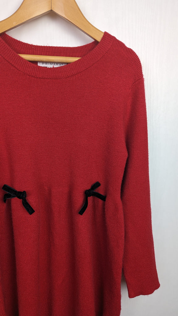 Primark Red Long Sleeve Dress - Girls 6-7 Years Primark Used, Preloved, Preworn & Second Hand Baby, Kids & Children's Clothing UK Online. Cheap affordable. Brands including Next, Joules, Nutmeg, TU, F&F, H&M.