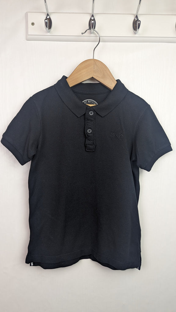Matalan Black Polo Shirt - Boys 6 Years Matalan Used, Preloved, Preworn & Second Hand Baby, Kids & Children's Clothing UK Online. Cheap affordable. Brands including Next, Joules, Nutmeg, TU, F&F, H&M.