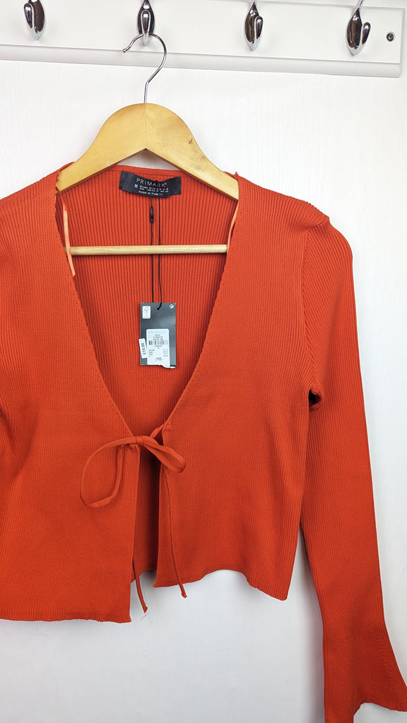 NEW Primark Ladies Orange Cardigan - Size 12-14 Primark Used, Preloved, Preworn & Second Hand Baby, Kids & Children's Clothing UK Online. Cheap affordable. Brands including Next, Joules, Nutmeg, TU, F&F, H&M.