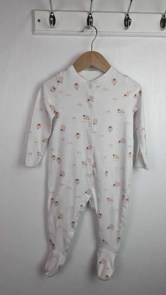 John Lewis Pink Sheep Sleepsuit - Girls 9-12 Months John Lewis Used, Preloved, Preworn & Second Hand Baby, Kids & Children's Clothing UK Online. Cheap affordable. Brands including Next, Joules, Nutmeg, TU, F&F, H&M.