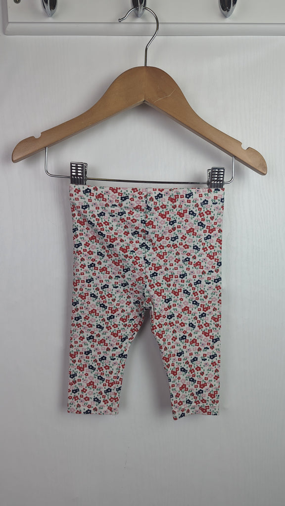 TU Floral Baby Leggings - Girls 3-6 Months TU Used, Preloved, Preworn & Second Hand Baby, Kids & Children's Clothing UK Online. Cheap affordable. Brands including Next, Joules, Nutmeg, TU, F&F, H&M.