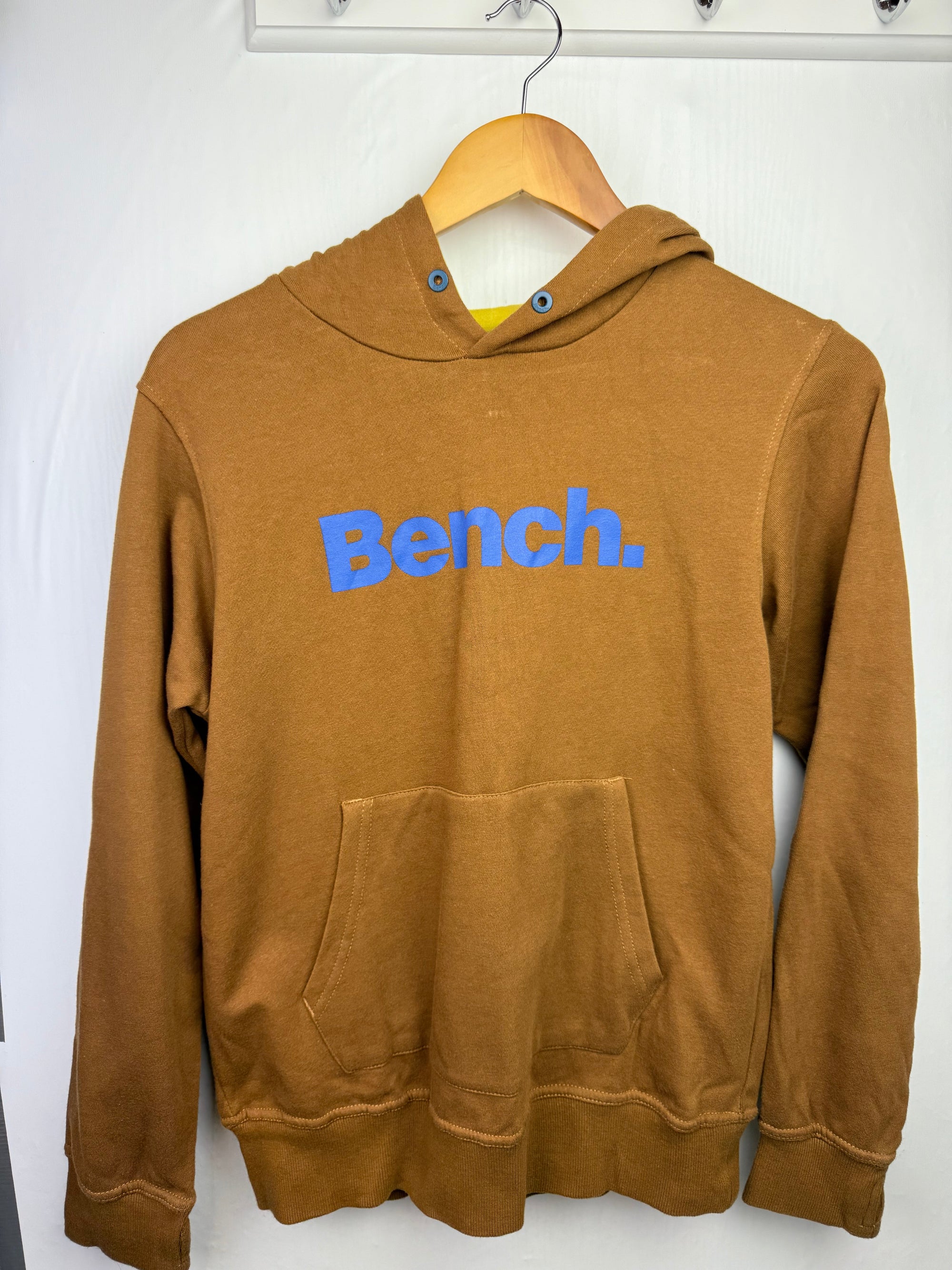 Bench Brown Hoodie - Unisex 13 - 14 Years - Little Ones Preloved. Second Hand Children's & Preloved Baby, Kids, Girls & Boys Clothes. UK online