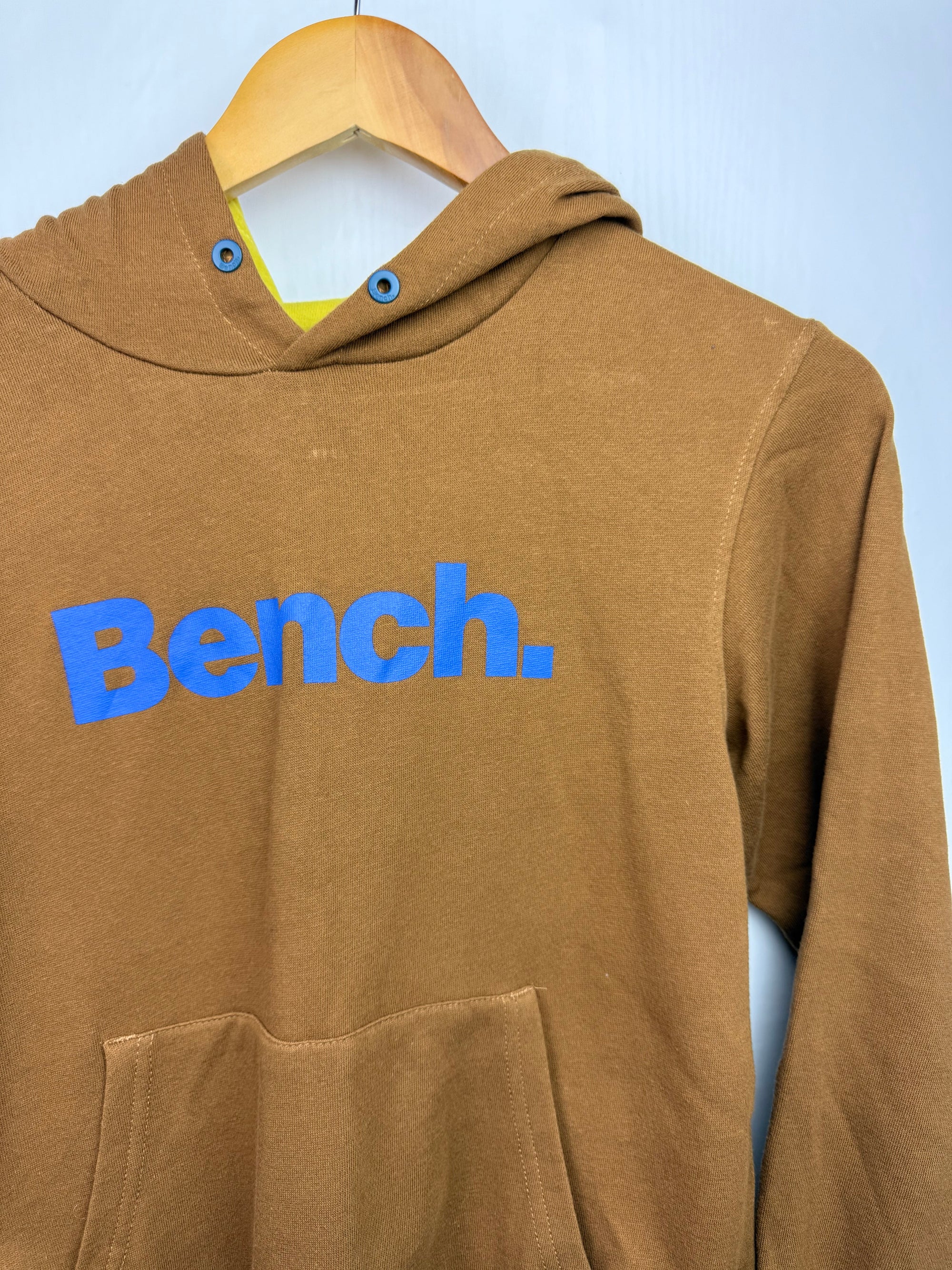 Bench Brown Hoodie - Unisex 13 - 14 Years - Little Ones Preloved. Second Hand Children's & Preloved Baby, Kids, Girls & Boys Clothes. UK online