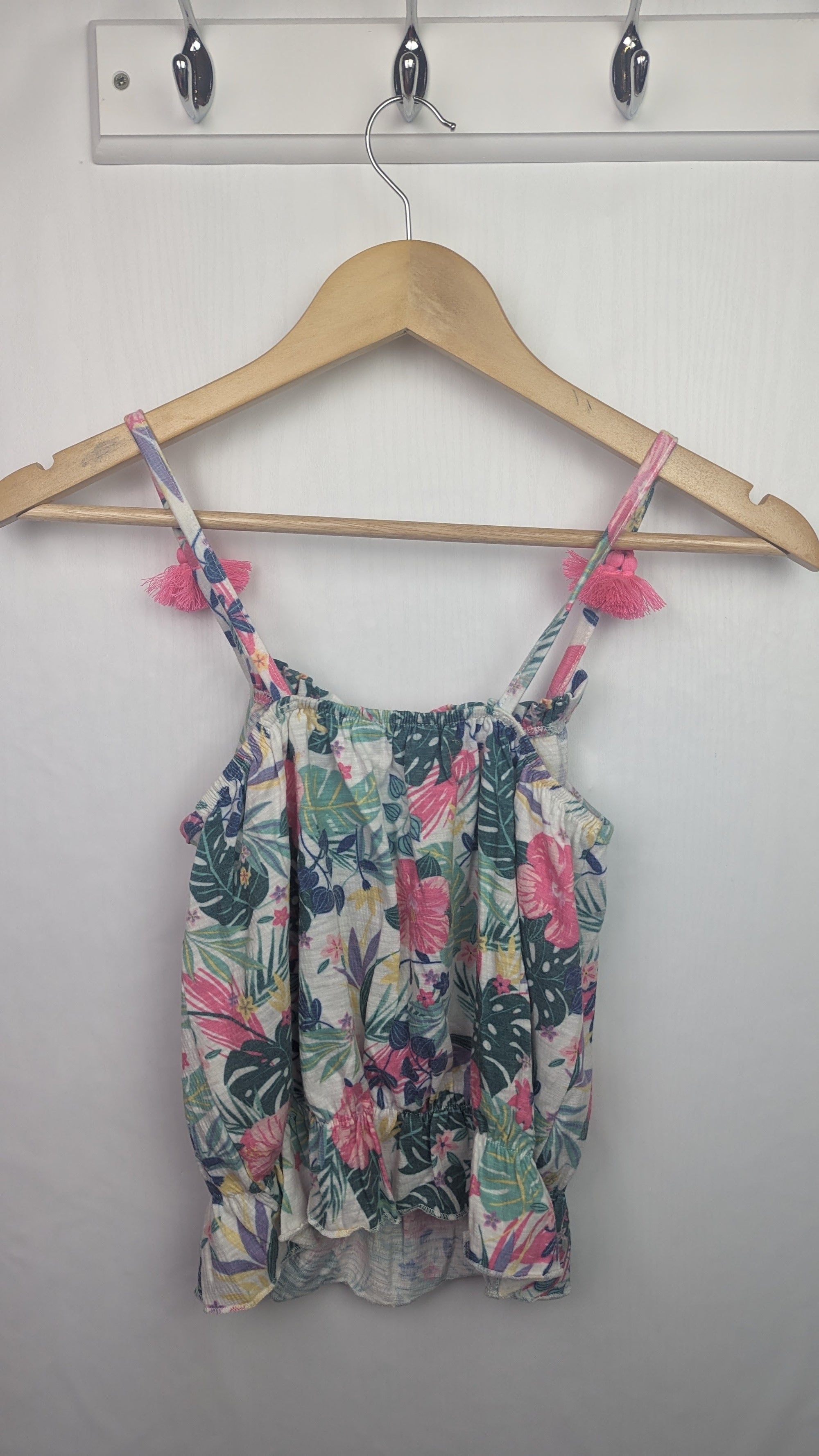 George Floral Strap Top - Girls 11 - 12 Years - Little Ones Preloved. Second Hand Children's & Preloved Baby, Kids, Girls & Boys Clothes. UK online