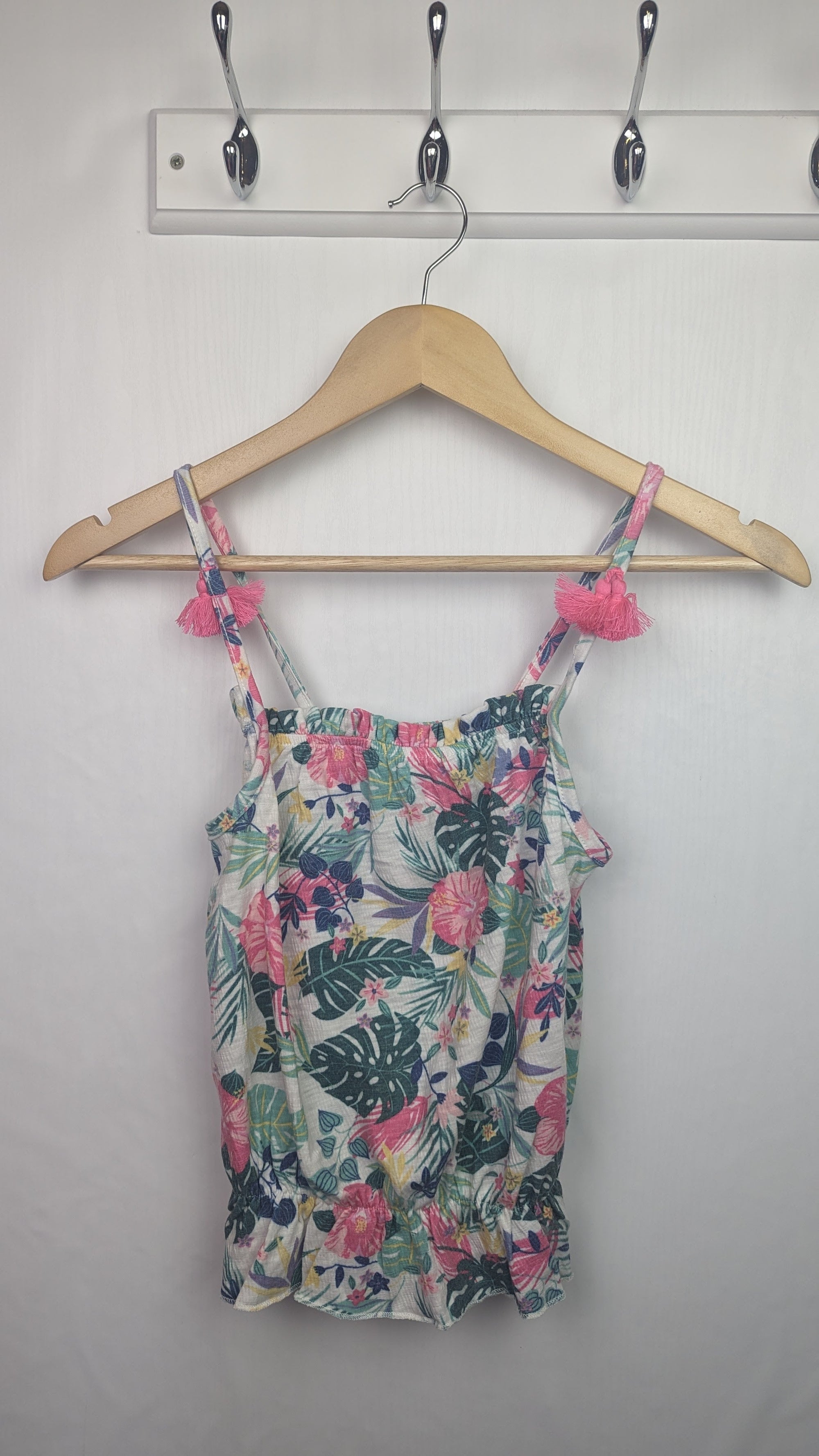 George Floral Strap Top - Girls 11 - 12 Years - Little Ones Preloved. Second Hand Children's & Preloved Baby, Kids, Girls & Boys Clothes. UK online