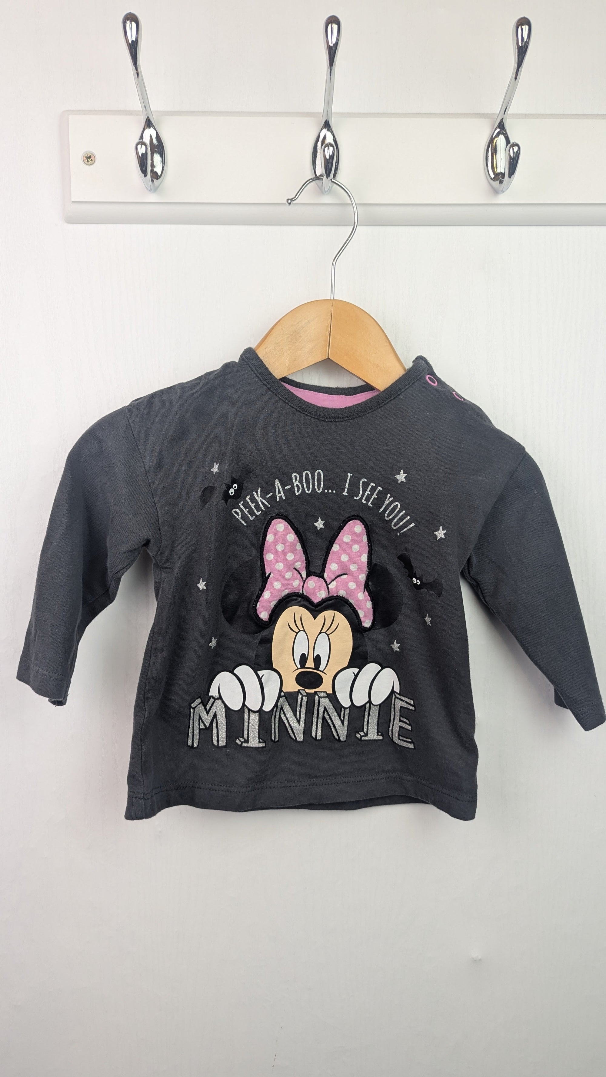 George Minnie Halloween Top - Girls 3 - 6 Months - Little Ones Preloved. Second Hand Children's & Preloved Baby, Kids, Girls & Boys Clothes. UK online