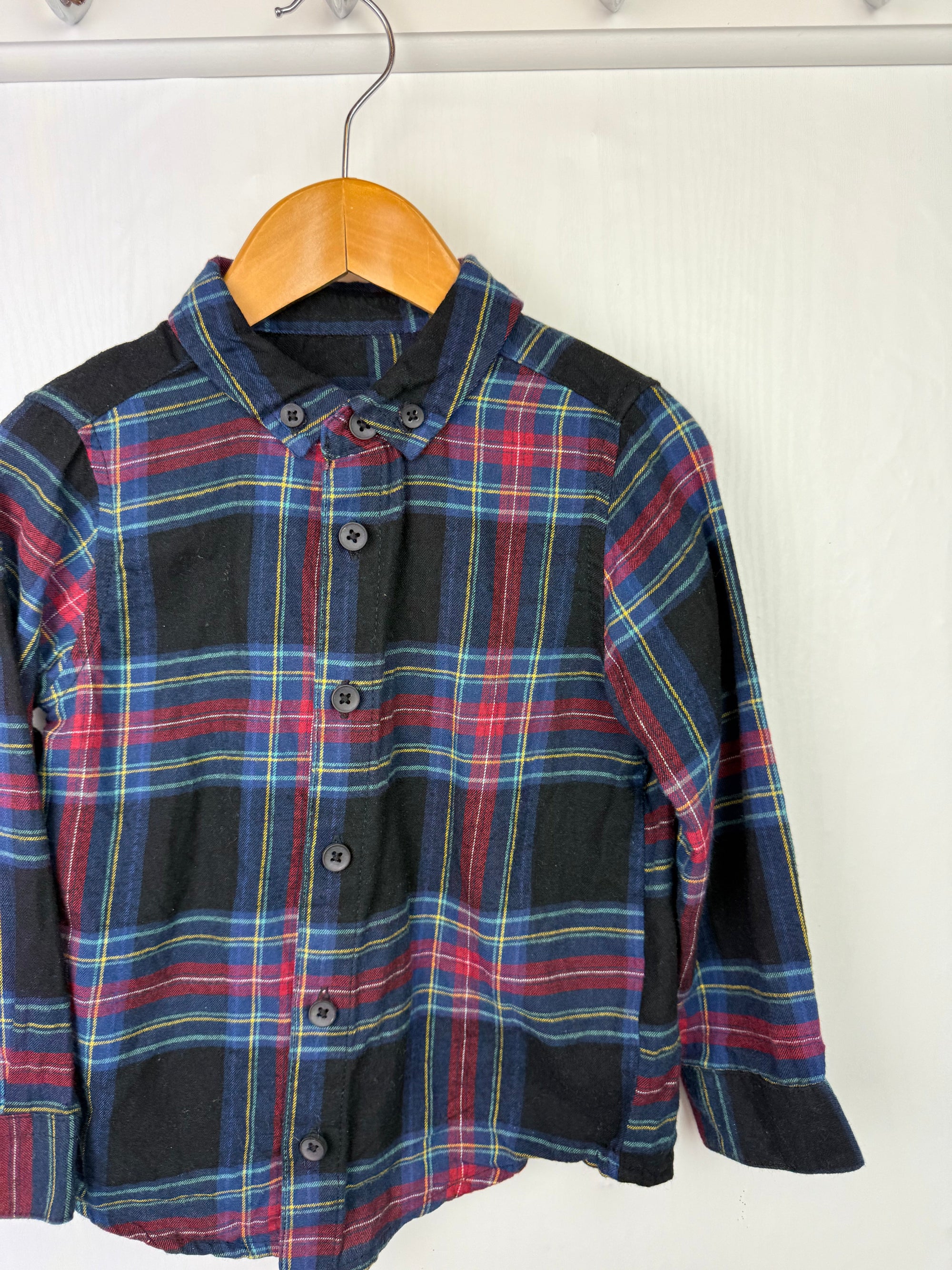 Matalan Long Sleeve Plaid Shirt - Boys 4 Years - Little Ones Preloved. Second Hand Children's & Preloved Baby, Kids, Girls & Boys Clothes. UK online