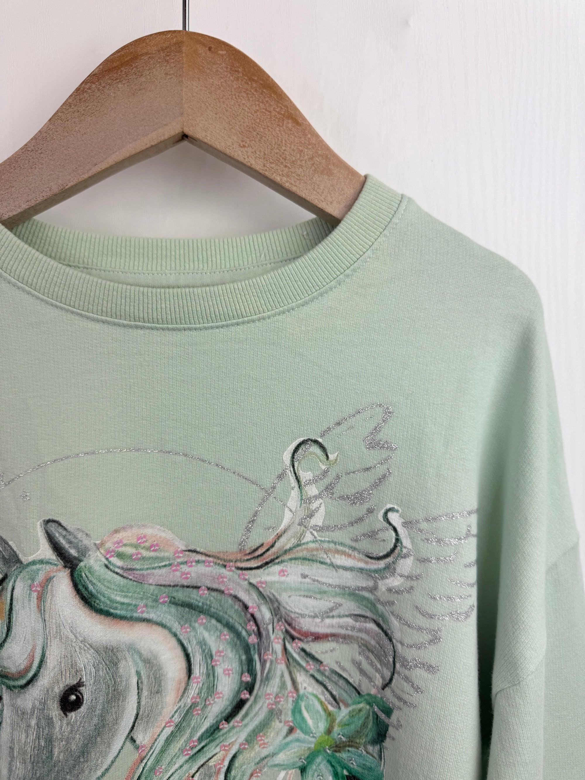 NEW Ex N*xt Unicorn Jumper - Girls 4 - 14 Years - Little Ones Preloved. Second Hand Children's & Preloved Baby, Kids, Girls & Boys Clothes. UK online