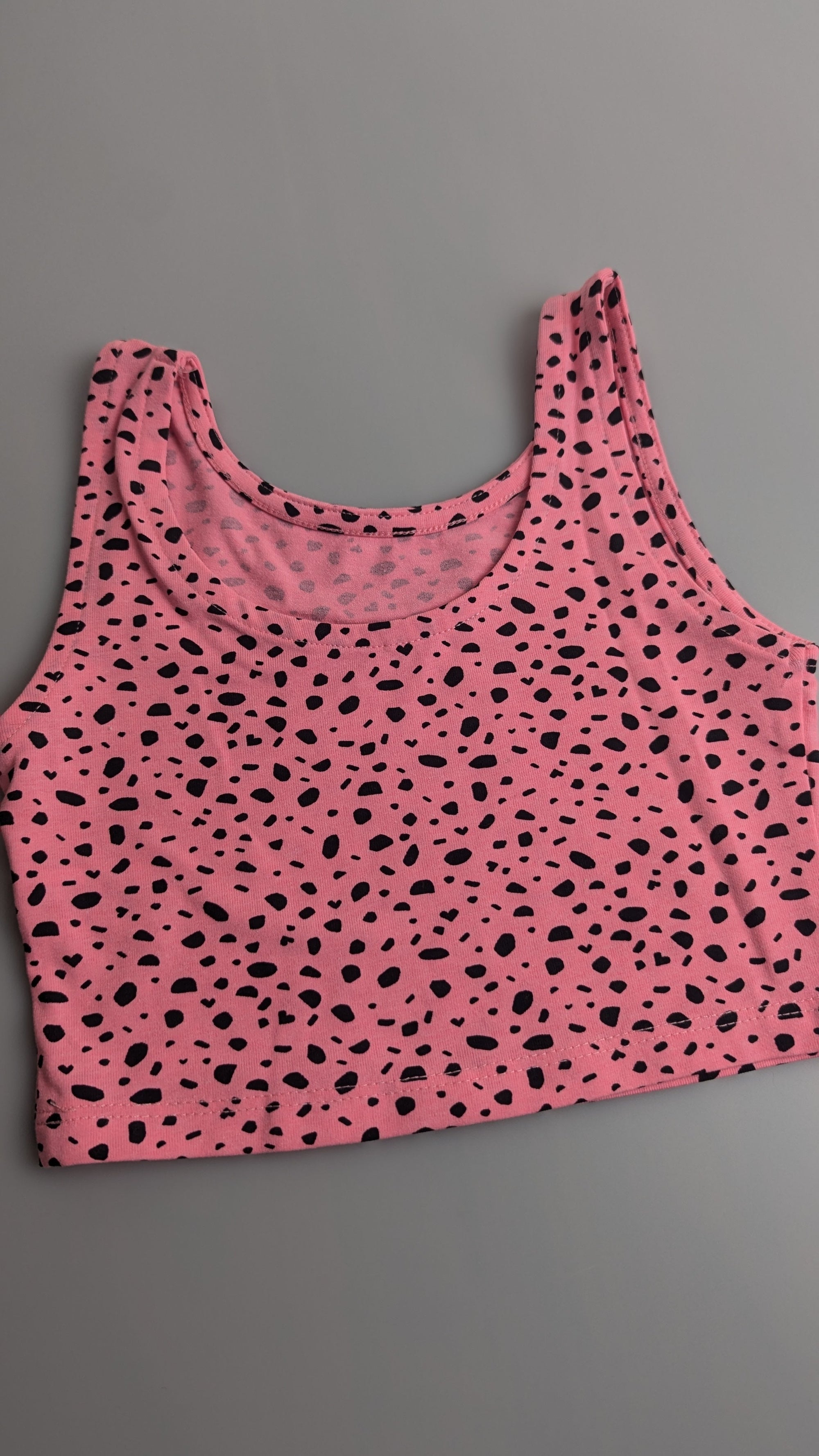 NEW George Animal Print Crop Top - Girls 4 - 5 Years - Little Ones Preloved. Second Hand Children's & Preloved Baby, Kids, Girls & Boys Clothes. UK online