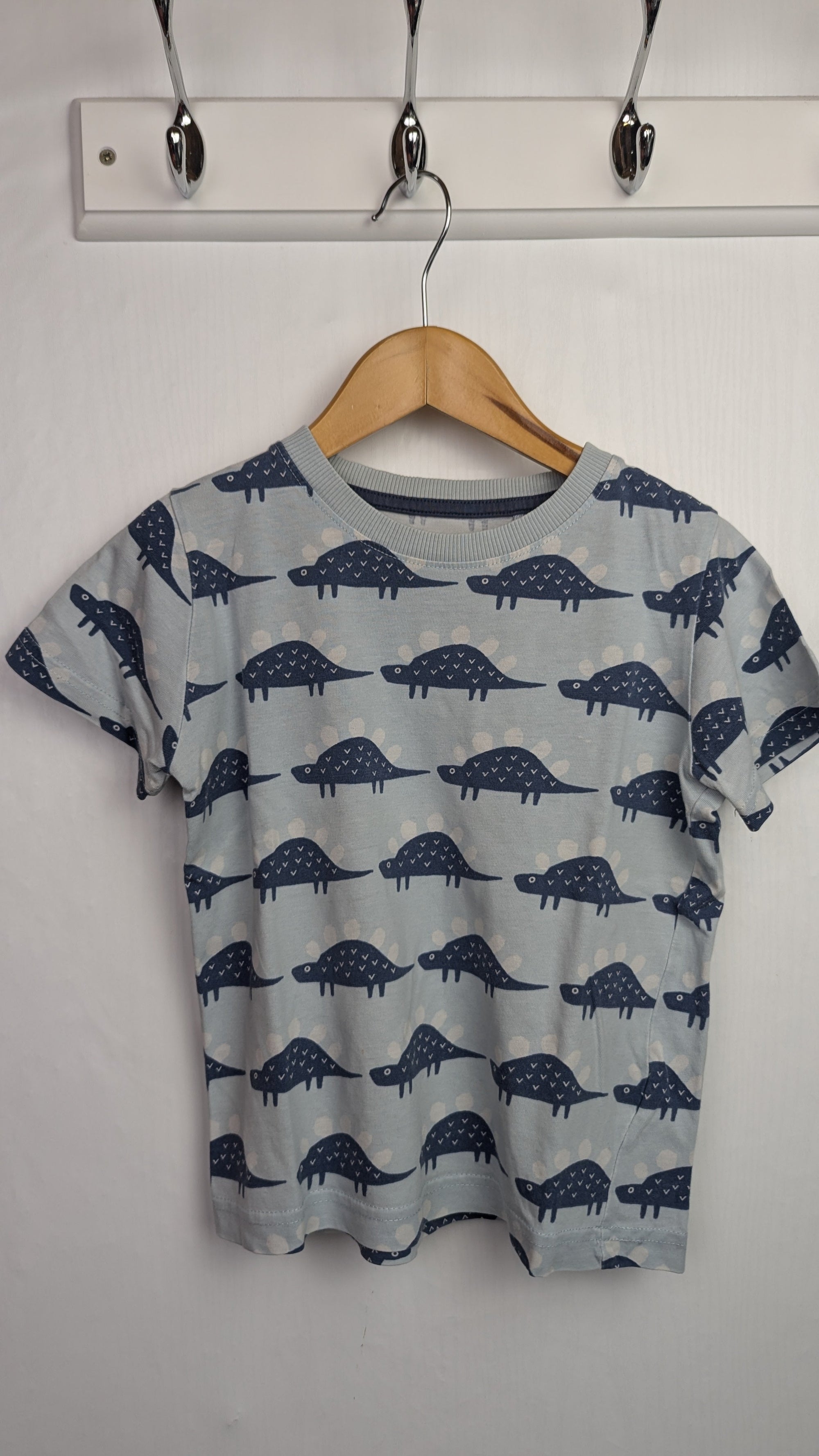 Next Blue Dinosaur Pyjama Top - Boys 3 - 4 Years - Little Ones Preloved. Second Hand Children's & Preloved Baby, Kids, Girls & Boys Clothes. UK online