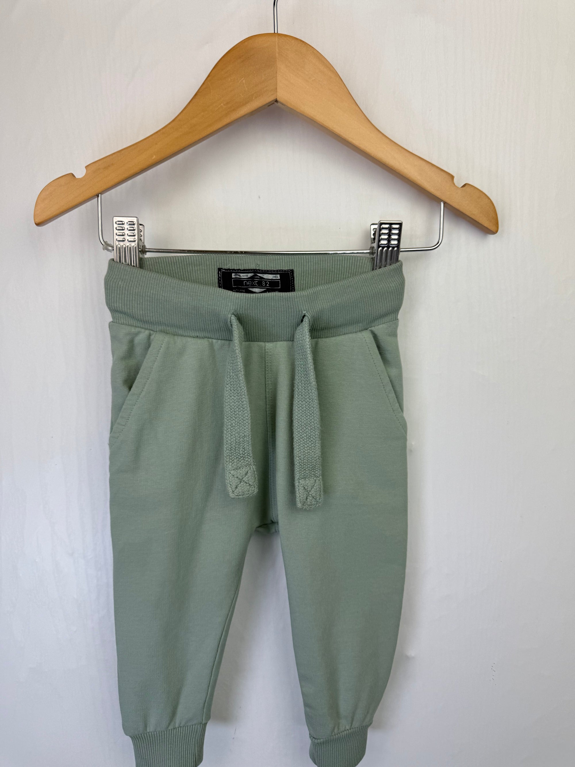 Next Blue Jogging Bottoms - Boys 6 - 9 Months - Little Ones Preloved. Second Hand Children's & Preloved Baby, Kids, Girls & Boys Clothes. UK online
