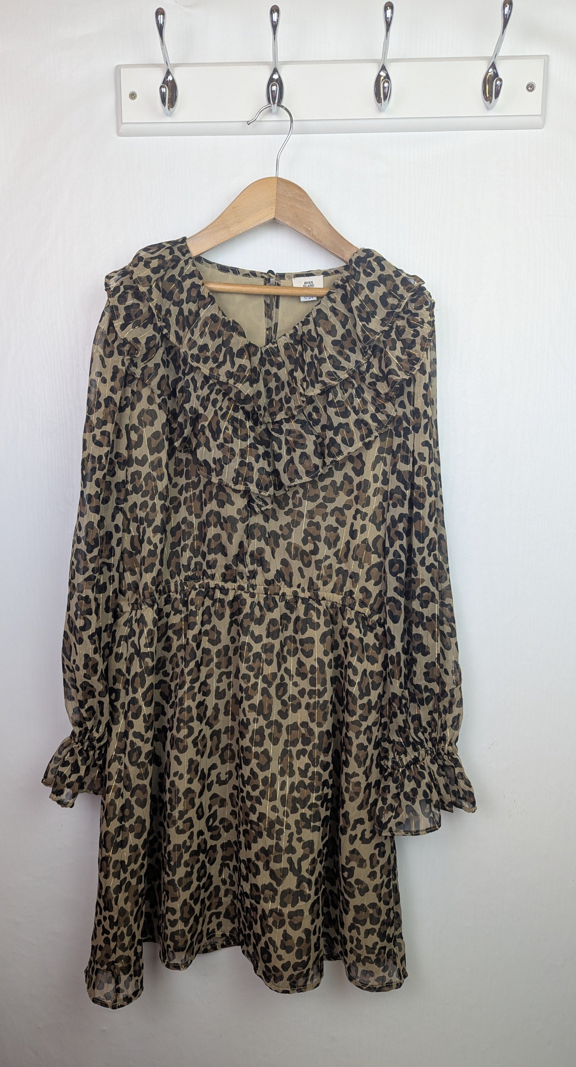 NWOT's River Island Animal Print Dress - Girls 12 Years - Little Ones Preloved. Second Hand Children's & Preloved Baby, Kids, Girls & Boys Clothes. UK online