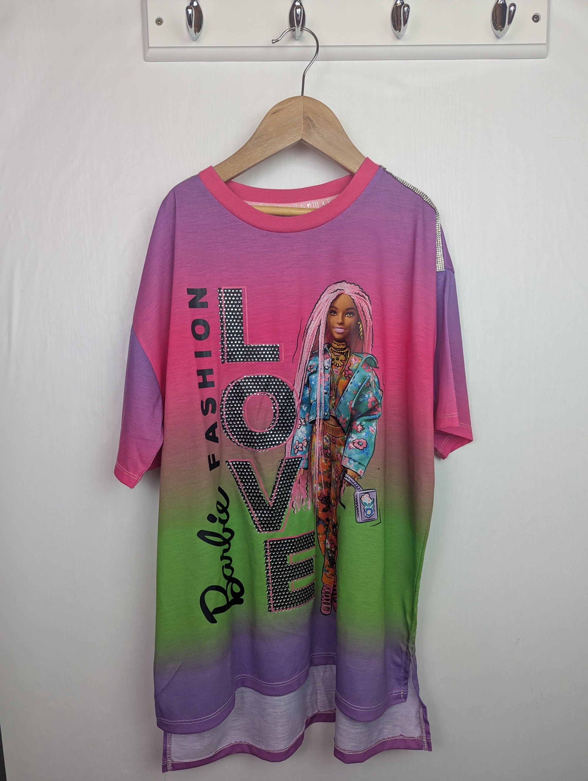 NWOT's River Island Barbie Top - Girls 11 - 12 Years - Little Ones Preloved. Second Hand Children's & Preloved Baby, Kids, Girls & Boys Clothes. UK online