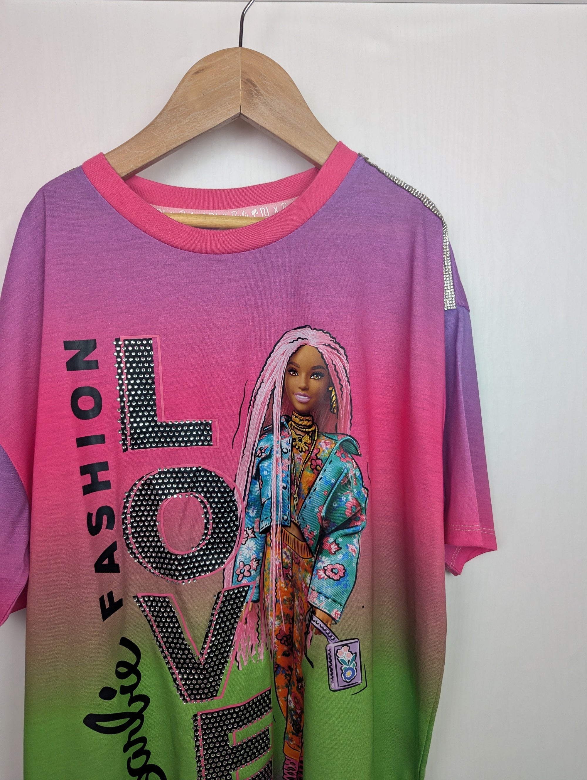 NWOT's River Island Barbie Top - Girls 11 - 12 Years - Little Ones Preloved. Second Hand Children's & Preloved Baby, Kids, Girls & Boys Clothes. UK online