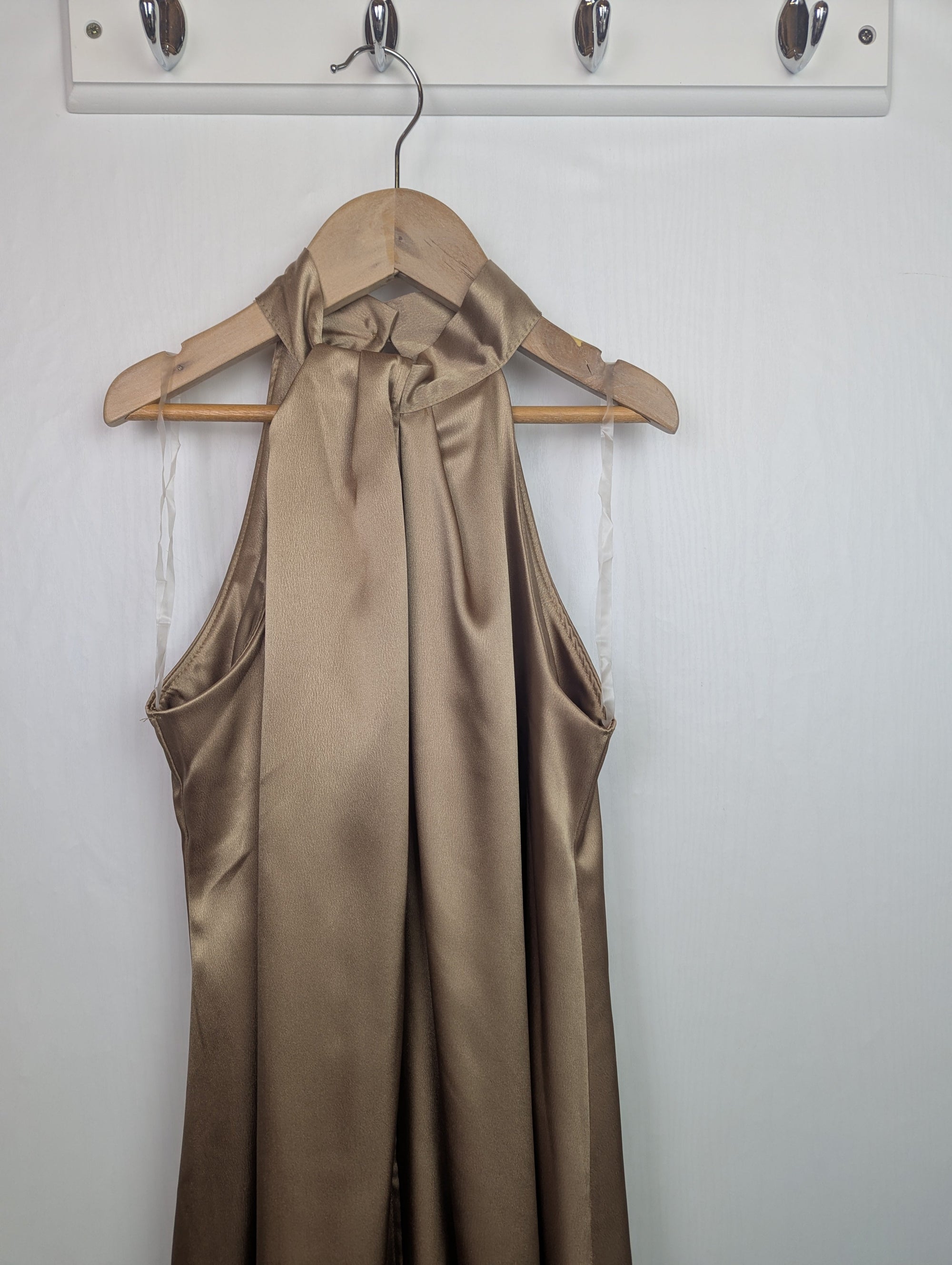 NWOT's River Island Bronze Dress - Girls 11 Years - Little Ones Preloved. Second Hand Children's & Preloved Baby, Kids, Girls & Boys Clothes. UK online