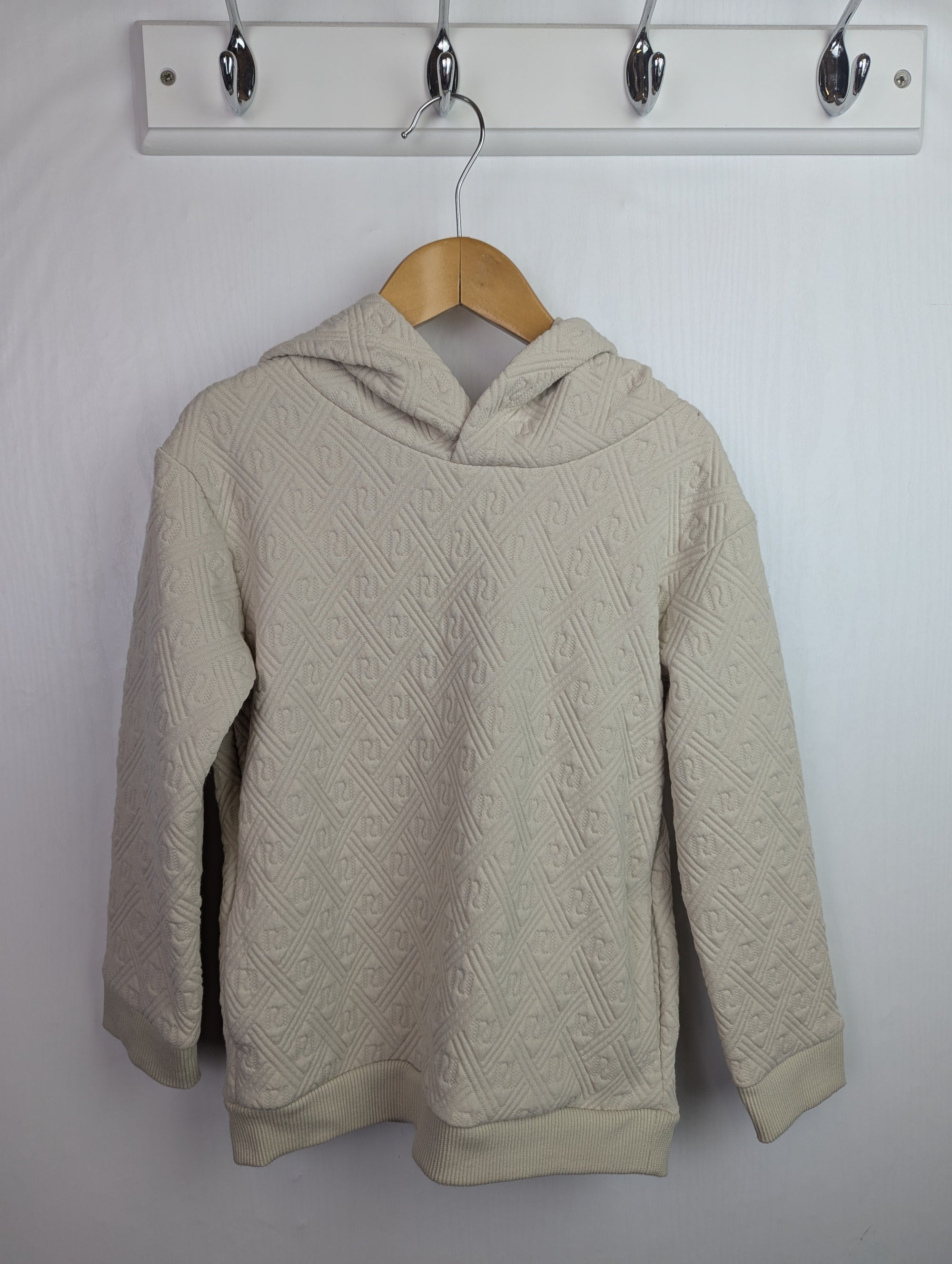 NWOT's River Island Cream Hoodie - Boys 4 - 5 Years - Little Ones Preloved. Second Hand Children's & Preloved Baby, Kids, Girls & Boys Clothes. UK online