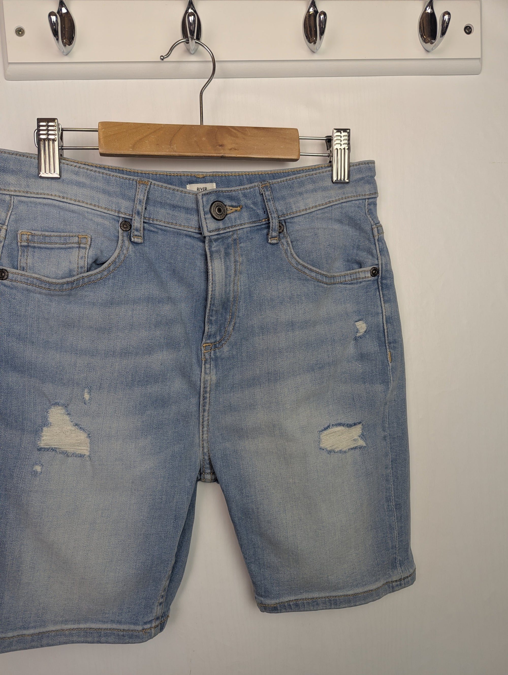 NWOT's River Island Denim Shorts - Boys 11 - 12 Years - Little Ones Preloved. Second Hand Children's & Preloved Baby, Kids, Girls & Boys Clothes. UK online
