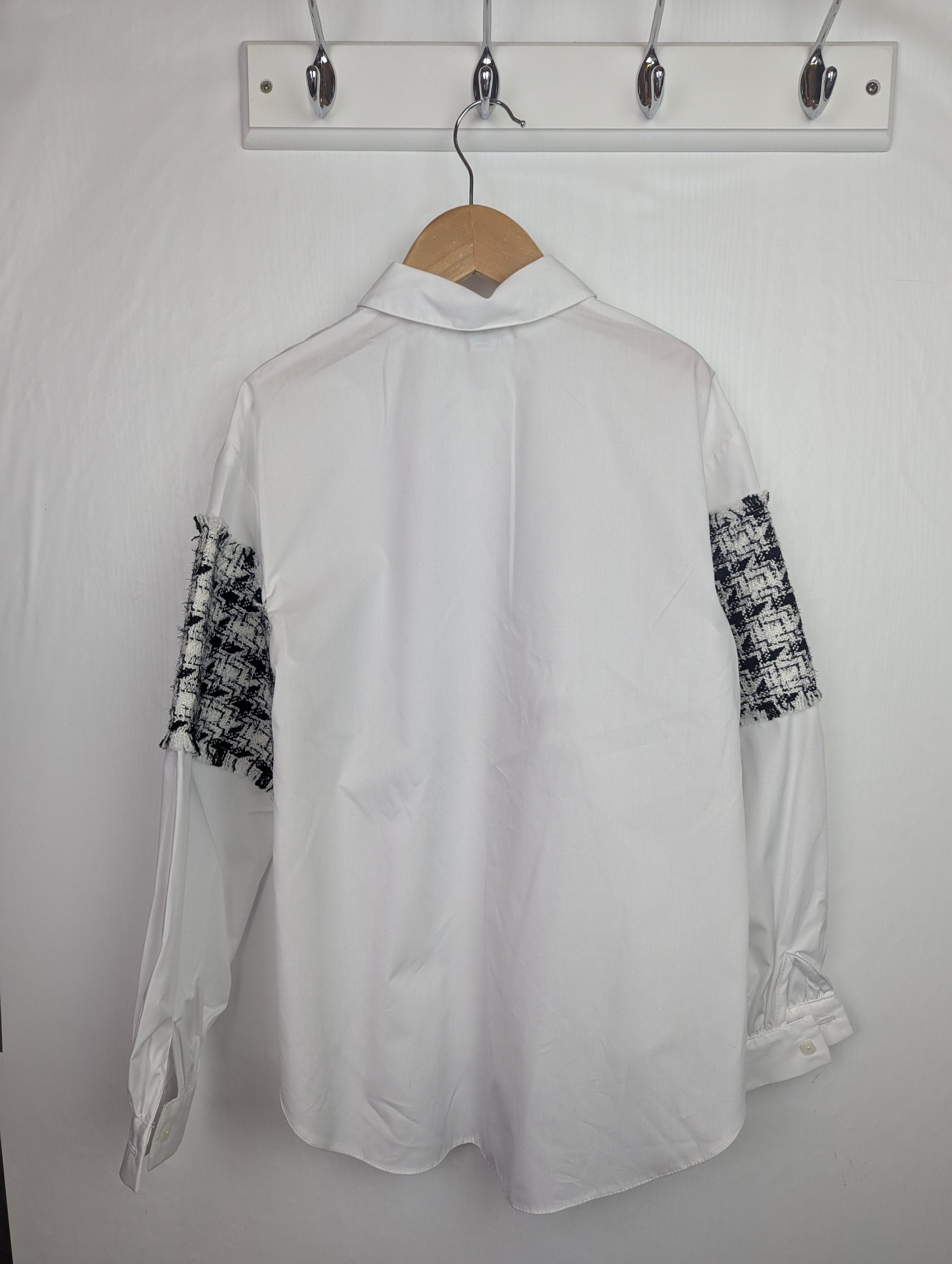 NWOT's River Island Dogtooth Shirt - Girls 9 - 10 Years - Little Ones Preloved. Second Hand Children's & Preloved Baby, Kids, Girls & Boys Clothes. UK online