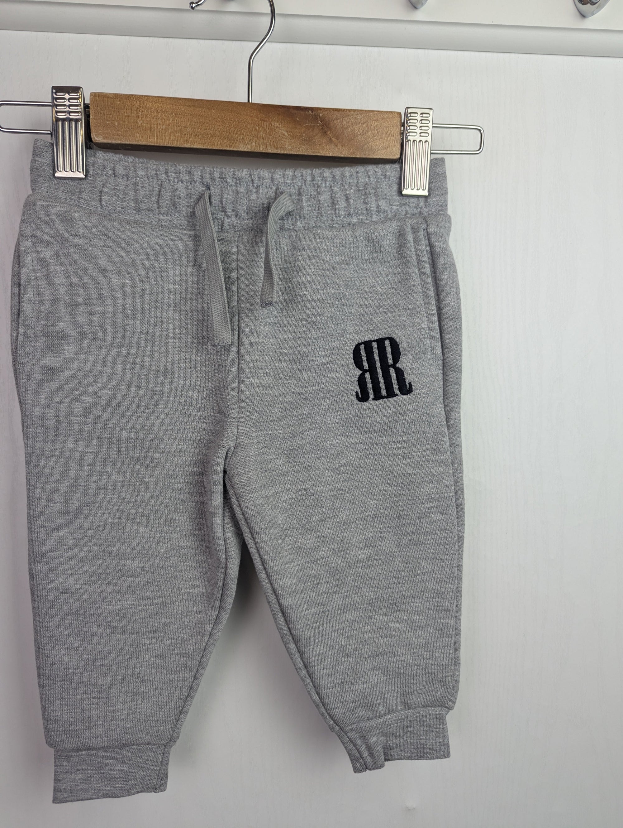 NWOT's River Island Grey Joggers - Boys 6 - 9 Months - Little Ones Preloved. Second Hand Children's & Preloved Baby, Kids, Girls & Boys Clothes. UK online
