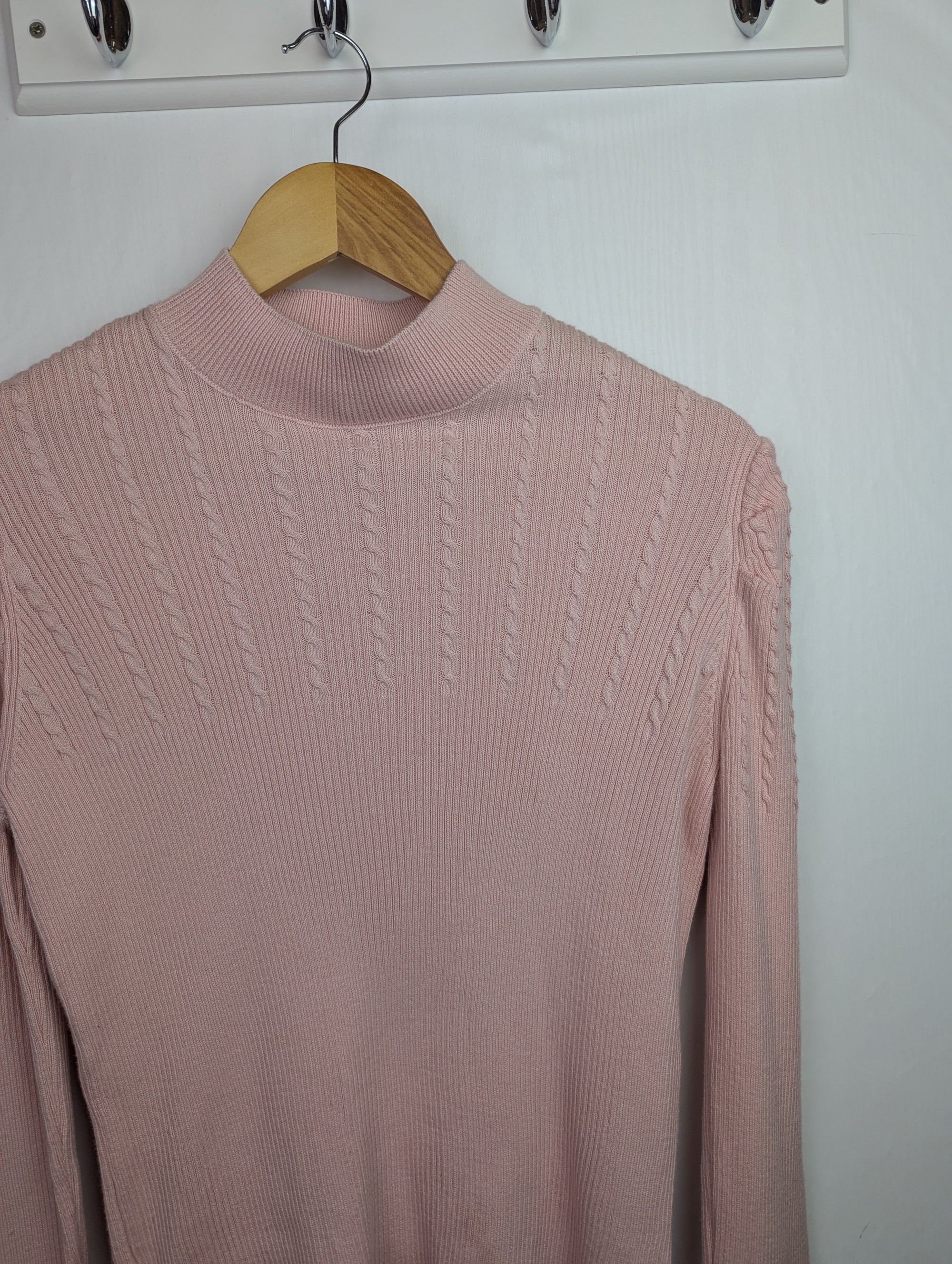 NWOT's River Island Pink Ribbed Jumper - Girls 13 - 14 Years - Little Ones Preloved. Second Hand Children's & Preloved Baby, Kids, Girls & Boys Clothes. UK online
