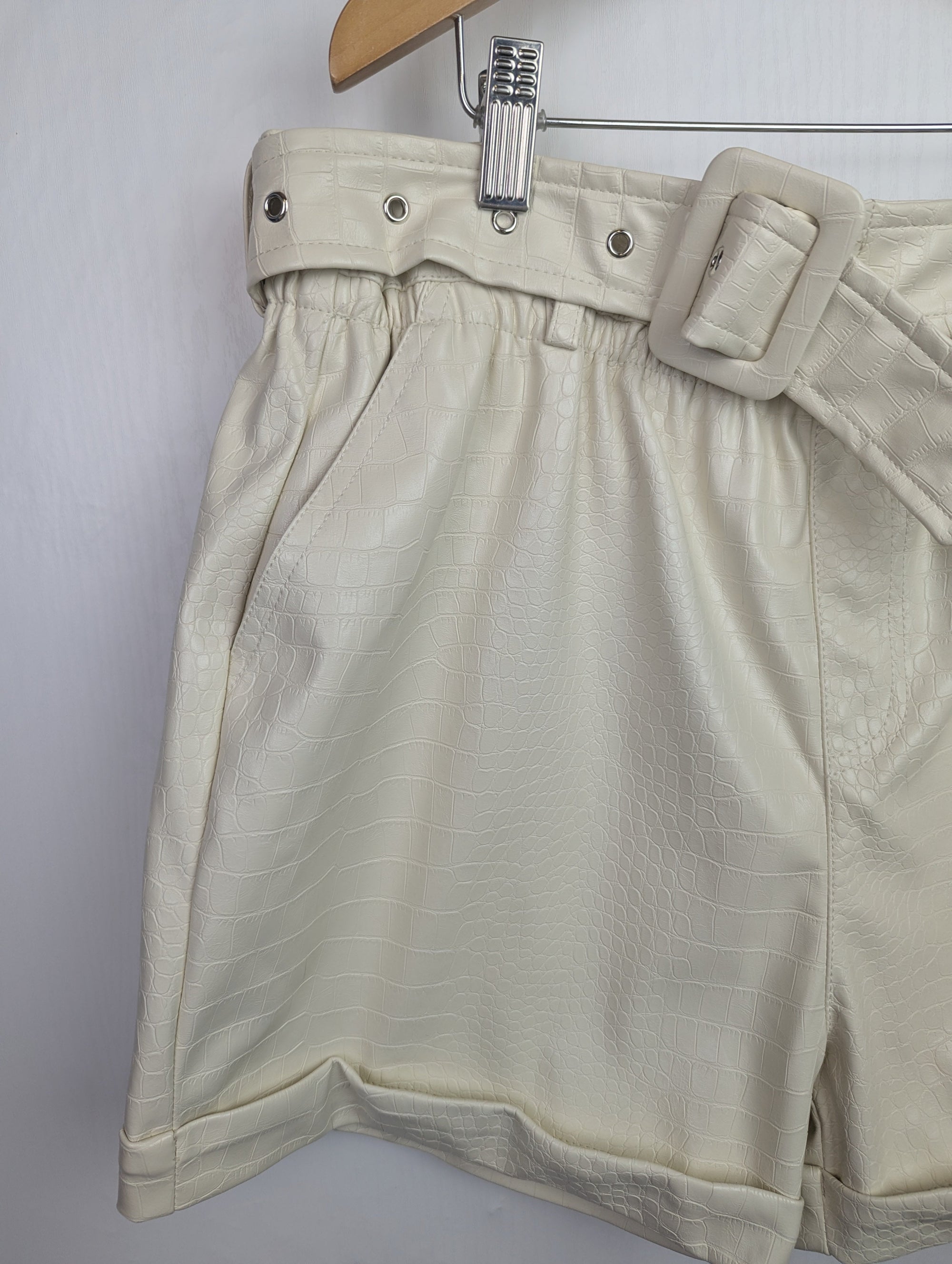 NWOT's River Island Pleather Shorts - Girls 11 - 12 Years - Little Ones Preloved. Second Hand Children's & Preloved Baby, Kids, Girls & Boys Clothes. UK online