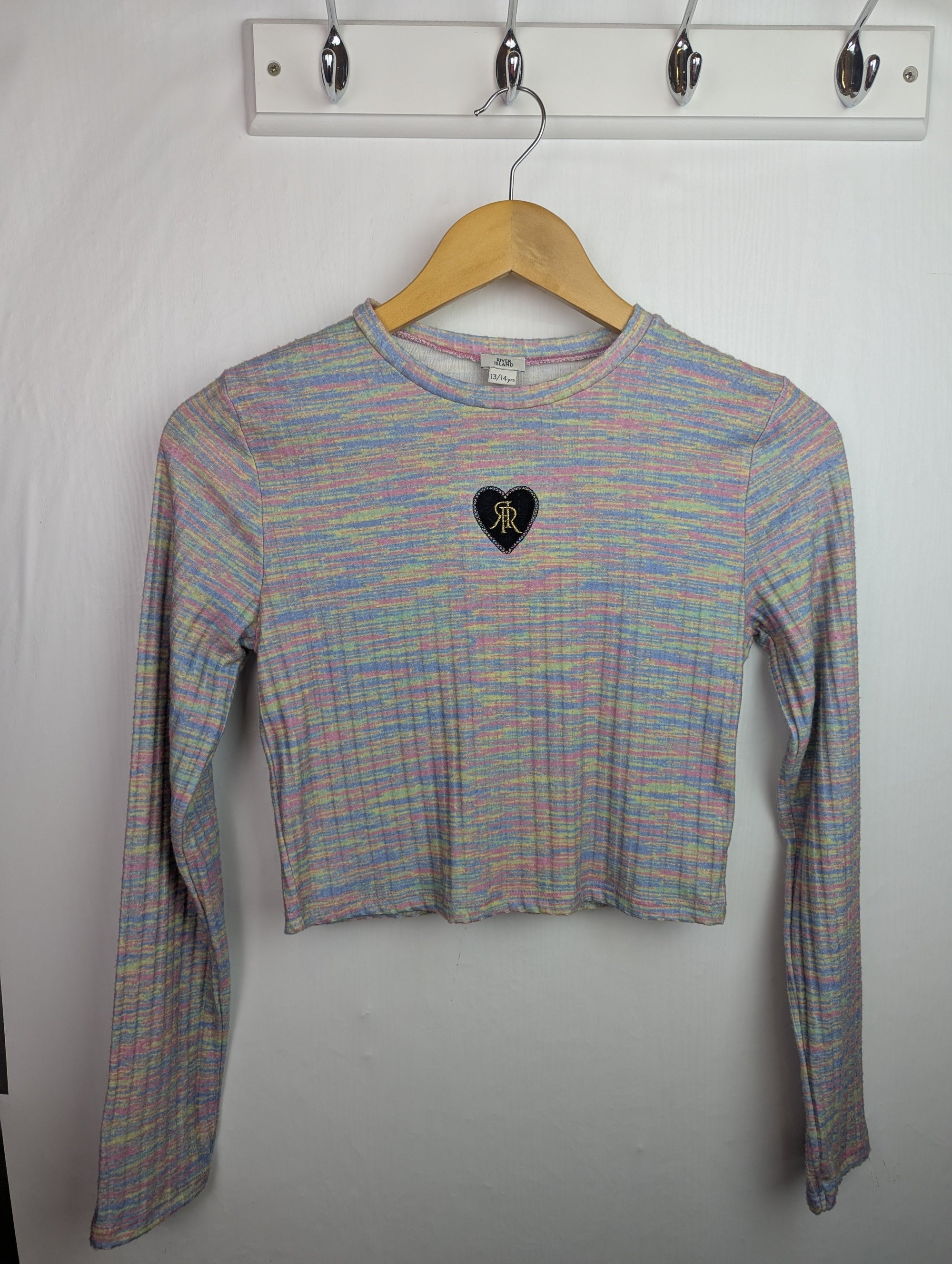 NWOT's River Island Ribbed Multi Top - Girls 13 - 14 Years - Little Ones Preloved. Second Hand Children's & Preloved Baby, Kids, Girls & Boys Clothes. UK online
