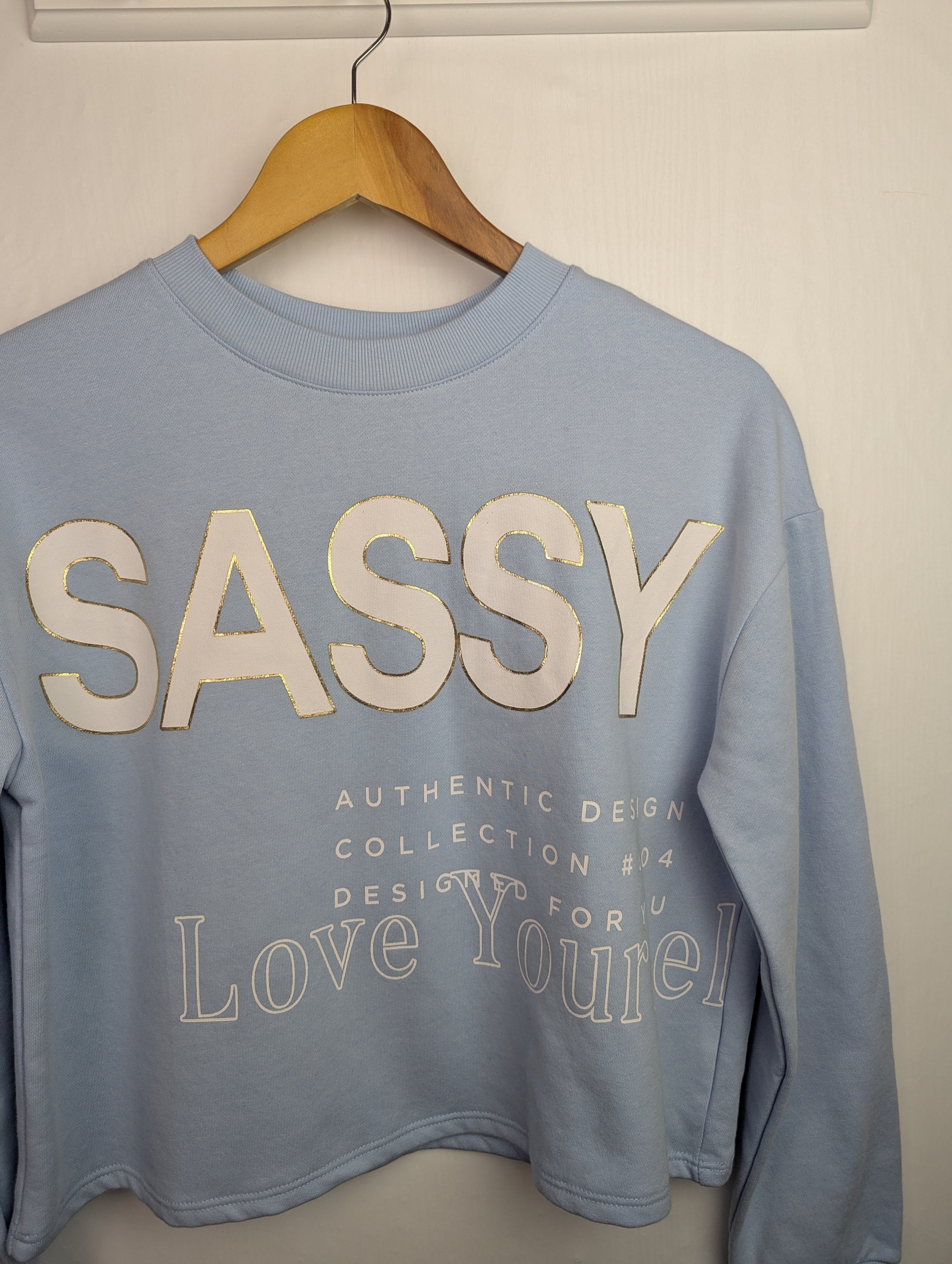 NWOT's River Island 'Sassy' Jumper - Girls 13 - 14 Years - Little Ones Preloved. Second Hand Children's & Preloved Baby, Kids, Girls & Boys Clothes. UK online