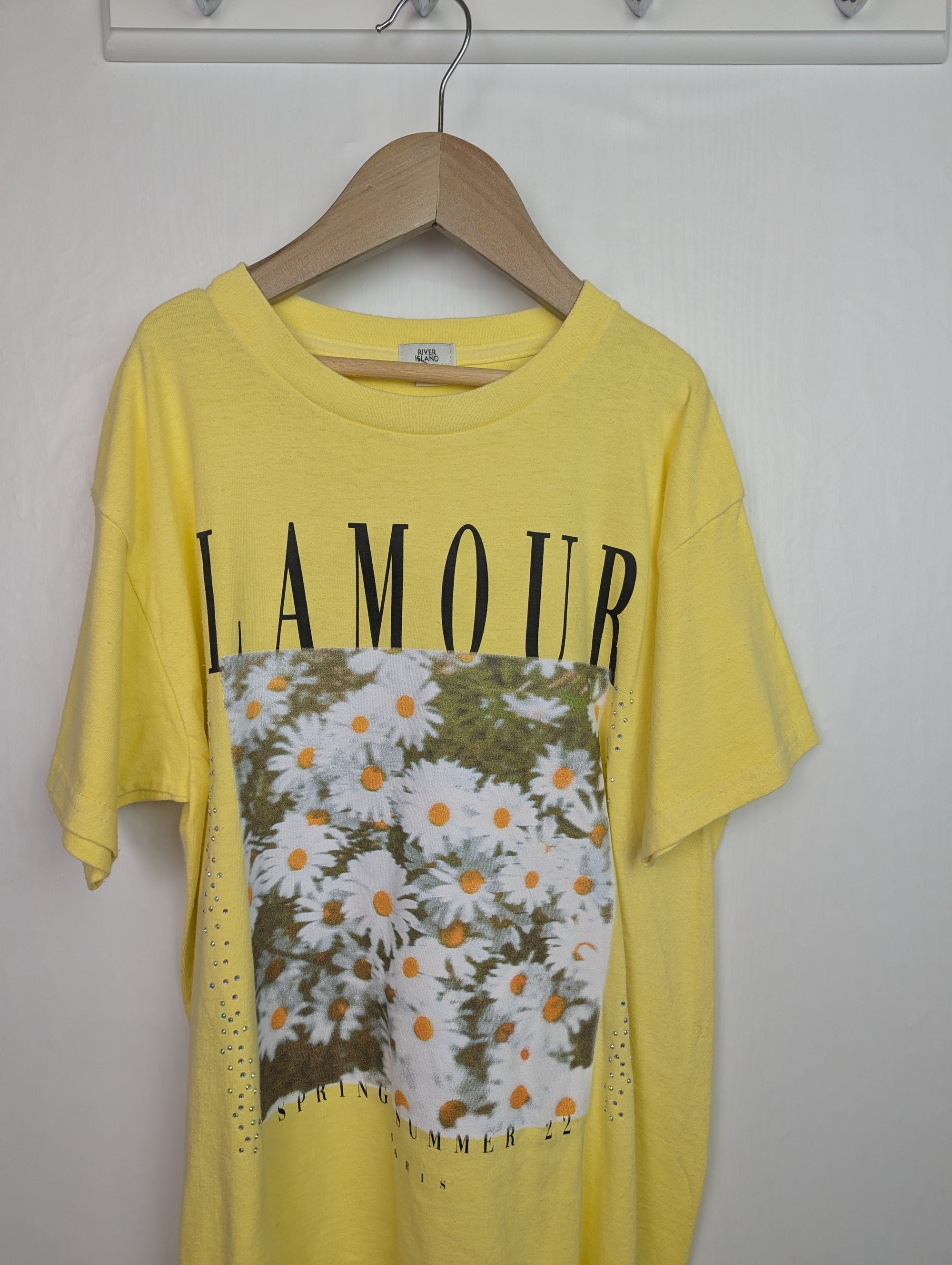 NWOT's River Island Yellow Floral Top - Girls 9 - 10 Years - Little Ones Preloved. Second Hand Children's & Preloved Baby, Kids, Girls & Boys Clothes. UK online