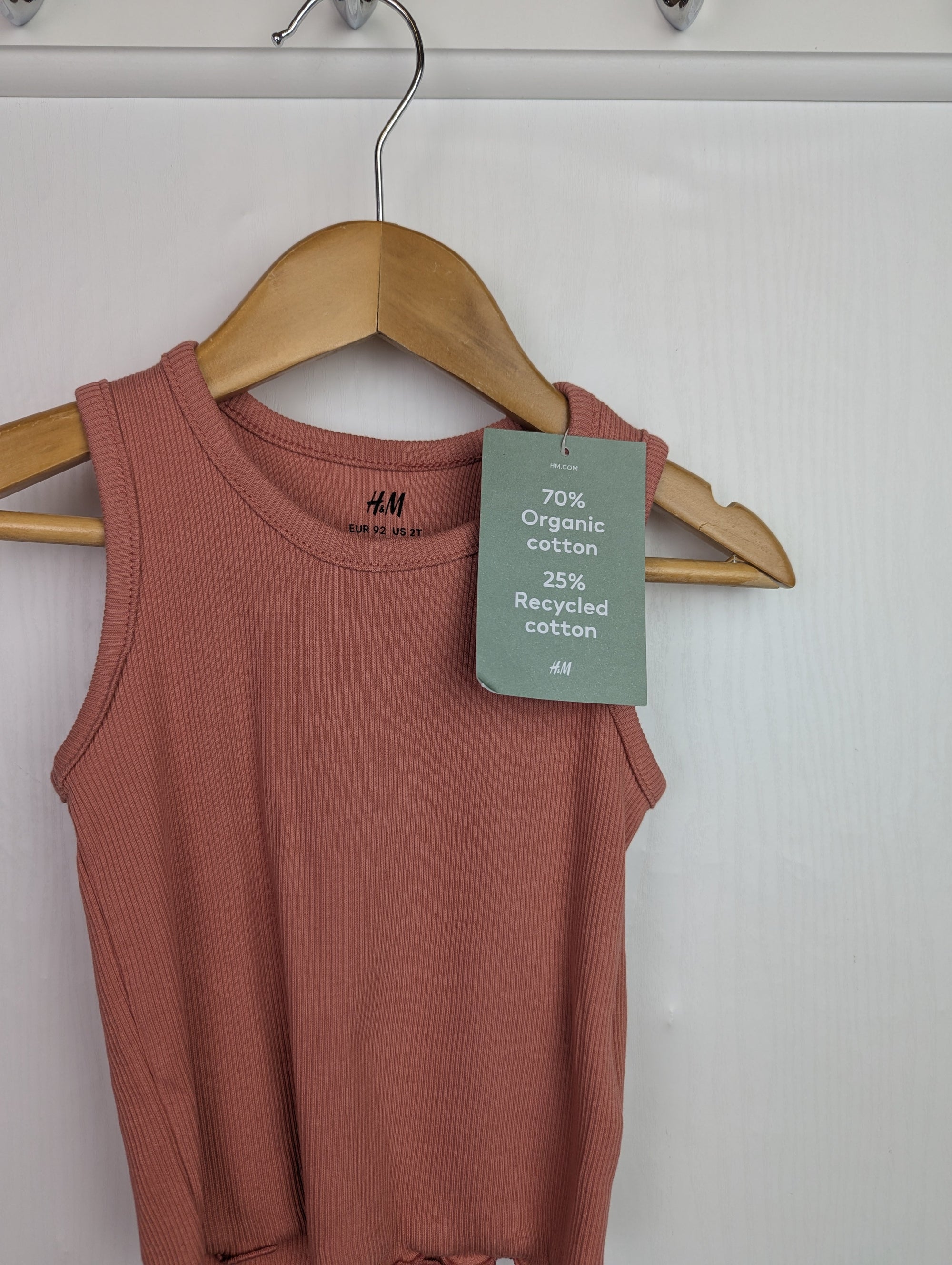 NWT's H&M Ribbed Top - Girls 18 - 24 Months - Little Ones Preloved. Second Hand Children's & Preloved Baby, Kids, Girls & Boys Clothes. UK online
