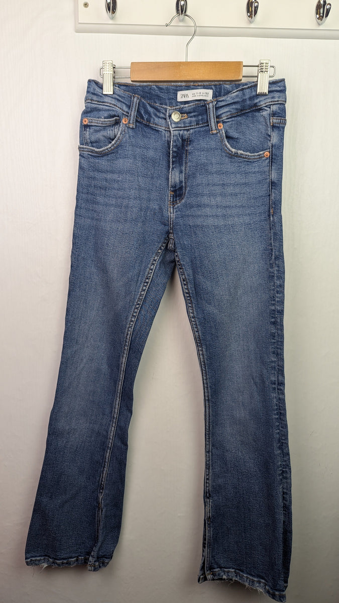 Top Girl's name brand jeans size 7-8