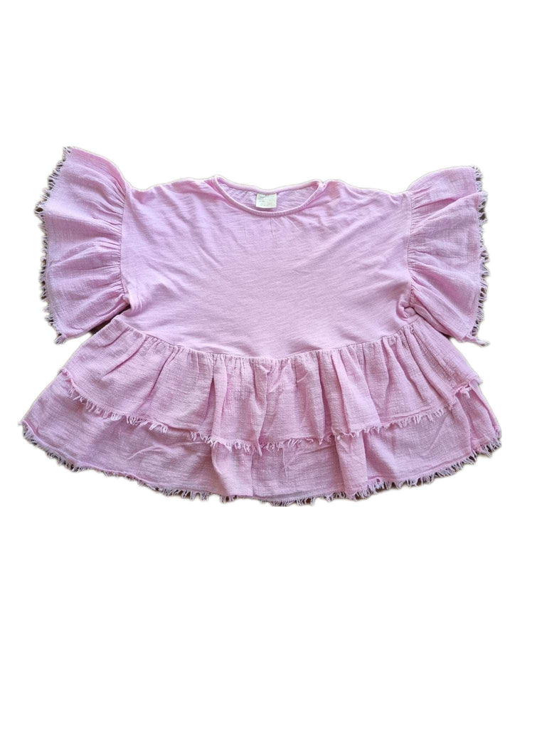 Zara Pink Summer Top - Girls 7 Years Zara Used, Preloved, Preworn & Second Hand Baby, Kids & Children's Clothing UK Online. Cheap affordable. Brands including Next, Joules, Nutmeg, TU, F&F, H&M.