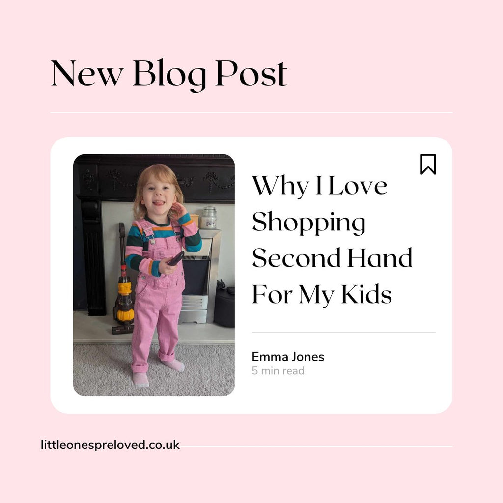 Why I Love Shopping Second Hand for my Kids - Little Ones Preloved