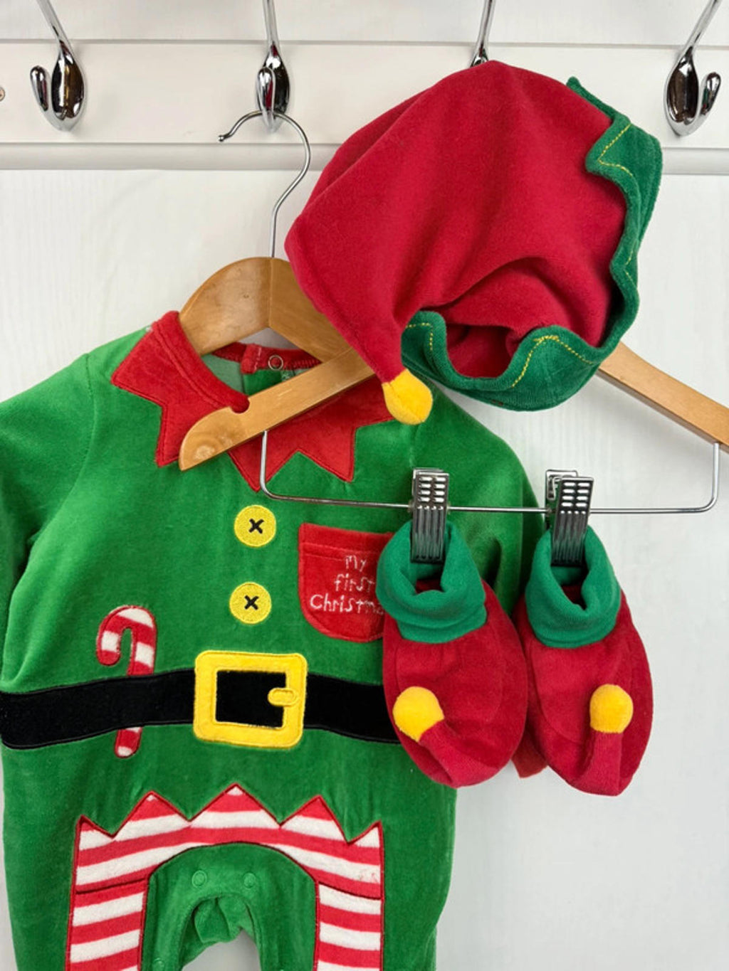Pep & Co Christmas Elf Set - Unisex 0-3 Months