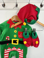 Pep & Co Christmas Elf Set - Unisex 0-3 Months