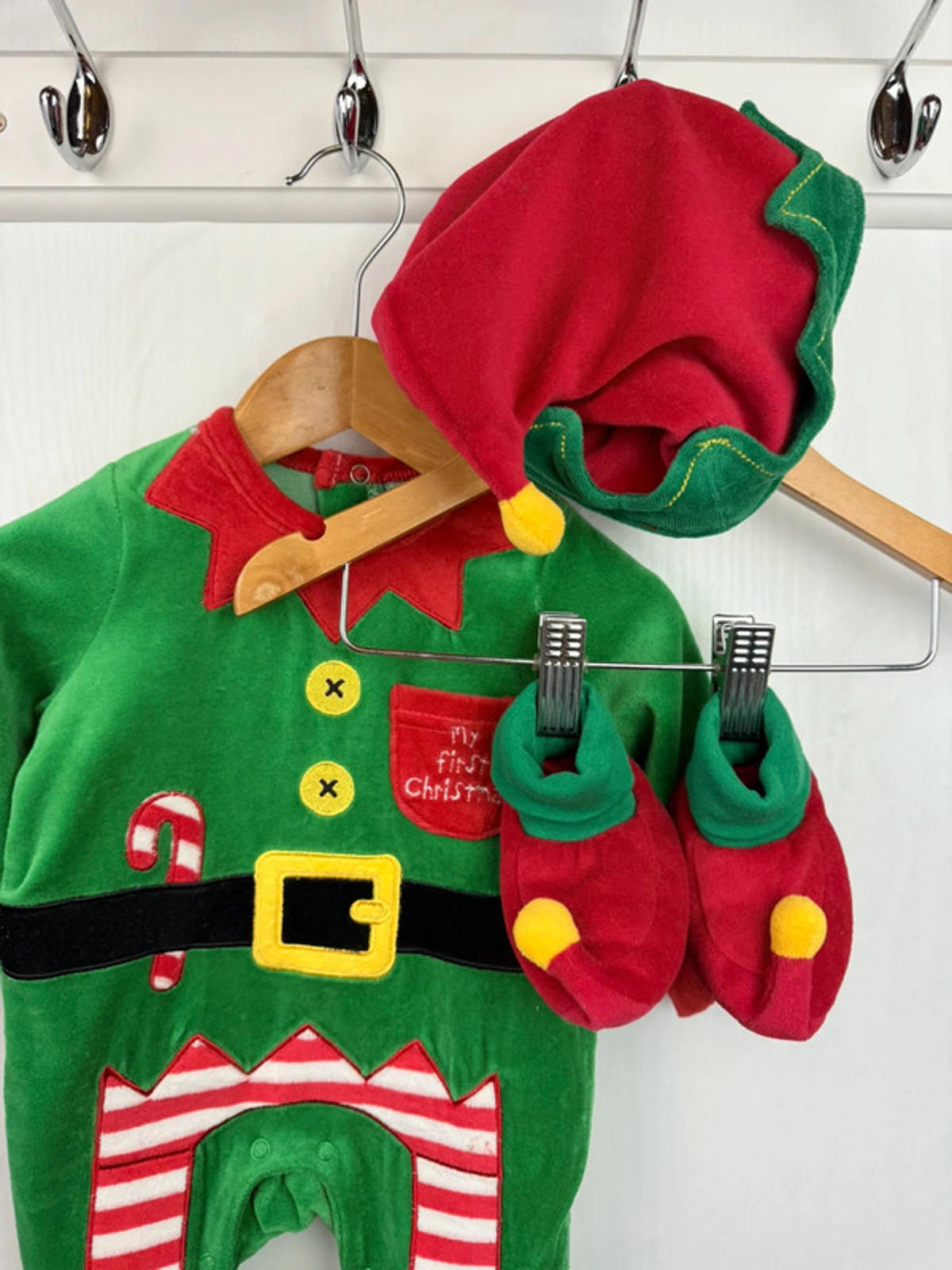 Pep & Co Christmas Elf Set - Unisex 0-3 Months