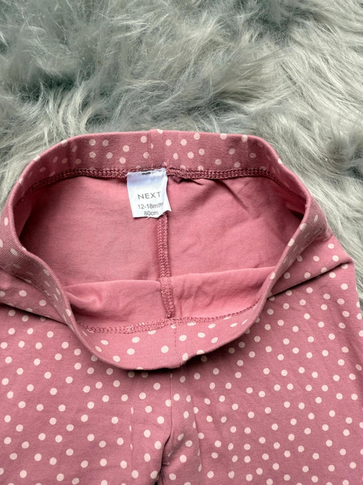 Nwot’s Next Pink Spotty Leggings - Girls 12-18 Months Little Ones Preloved. Preloved Kids & Children’s Gently Used Clothing. Second Hand Baby, Girls & Boys Clothes. UK Postage