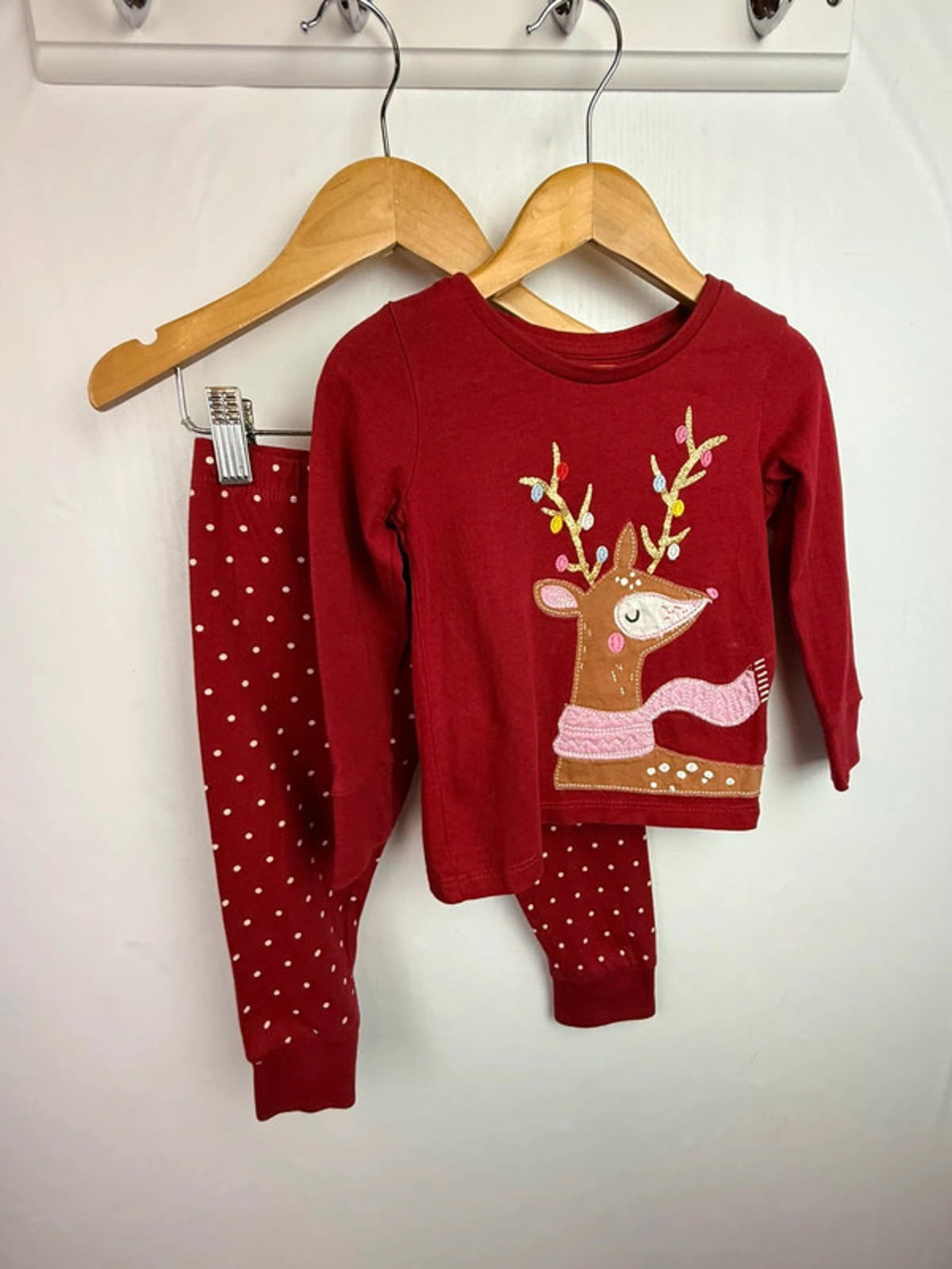 Mothercare Christmas Pyjamas - Girls 12-18 Months