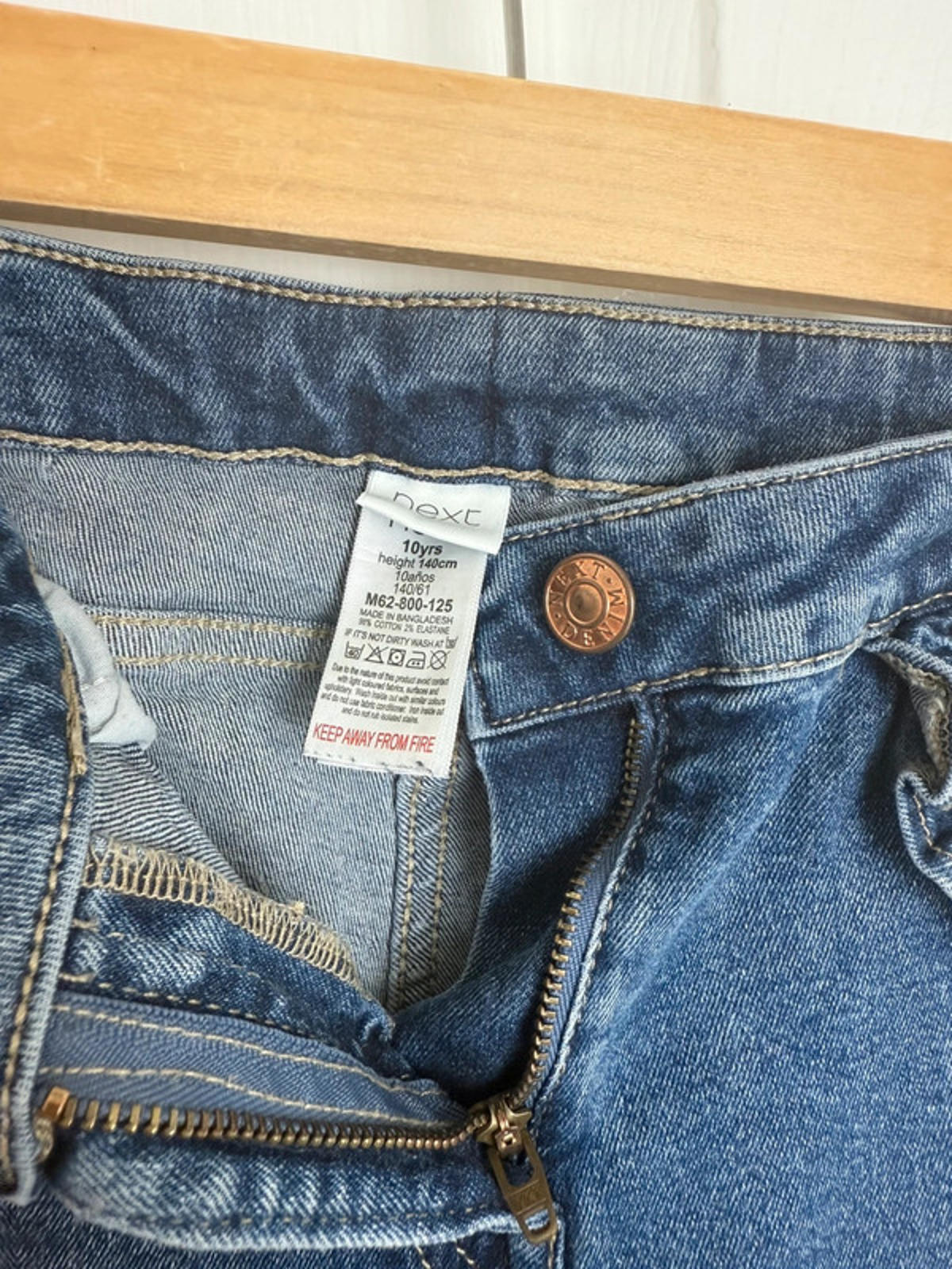 Next Blue Denim Ruffle Shorts - Girls 10 Years Little Ones Preloved. Preloved Kids & Children’s Gently Used Clothing. Second Hand Baby, Girls & Boys Clothes. UK Postage