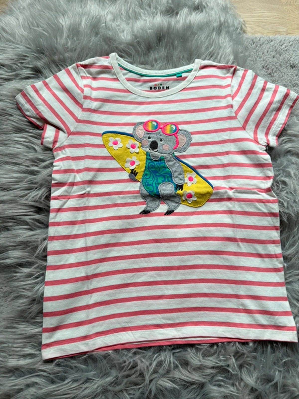 Nwot’s Ex-Boden Summer Koala Short Sleeve Top - Girls 9-10 Years Little Ones Preloved. Preloved Kids & Children’s Gently Used Clothing. Second Hand Baby, Girls & Boys Clothes. UK Postage