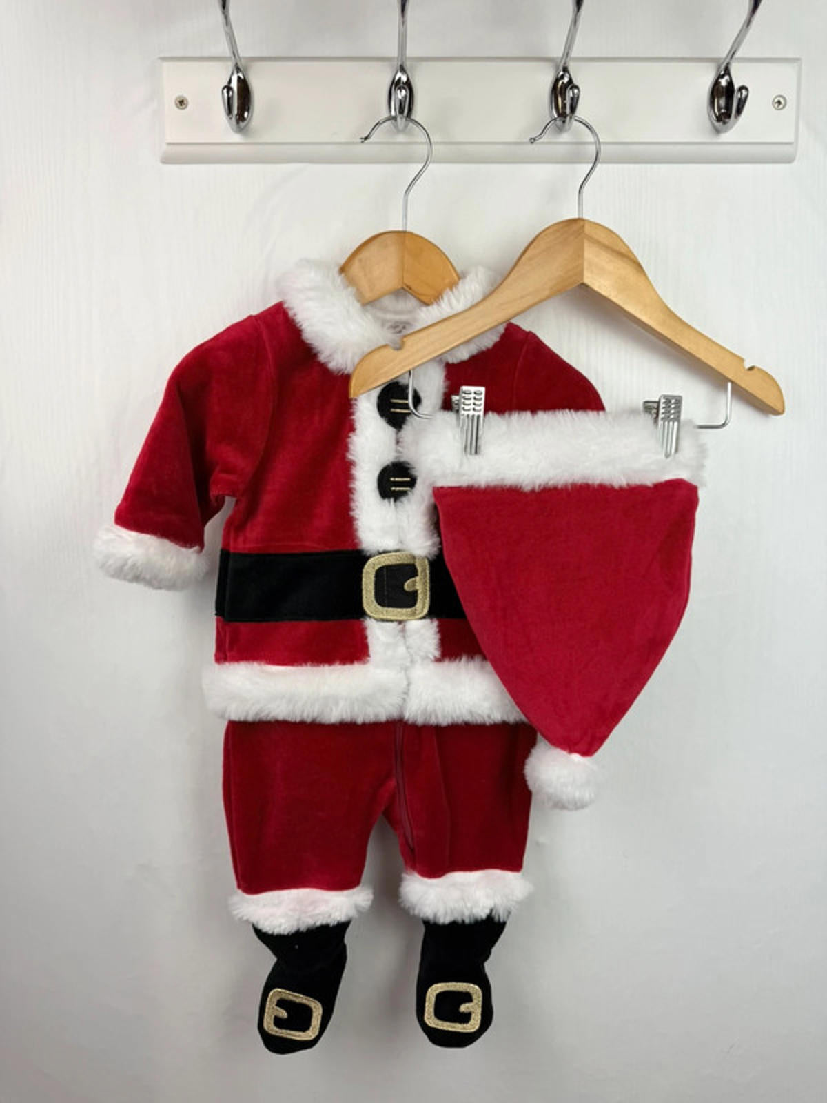Mothercare Santa Onesie - Unisex 0-1 Month