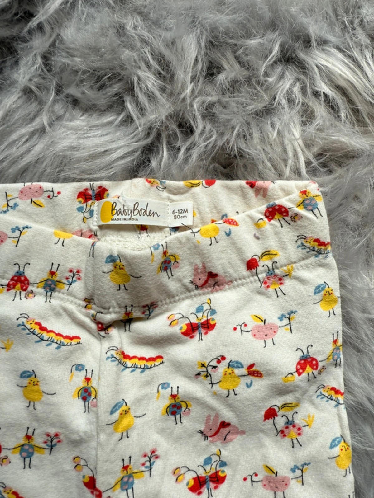 Nwot’s Ex-Boden Cream Animals & Fruit Leggings - Girls 6-12 Months Little Ones Preloved. Preloved Kids & Children’s Gently Used Clothing. Second Hand Baby, Girls & Boys Clothes. UK Postage