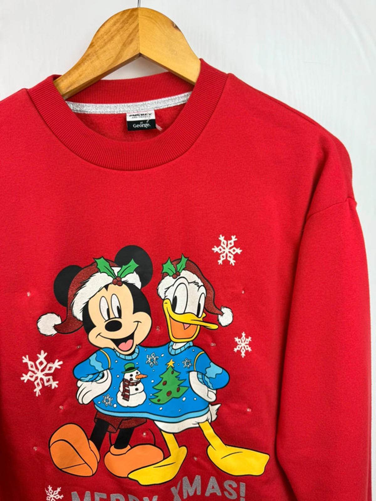 NEW George Disney Light Up Jumper - Ladies 8-10