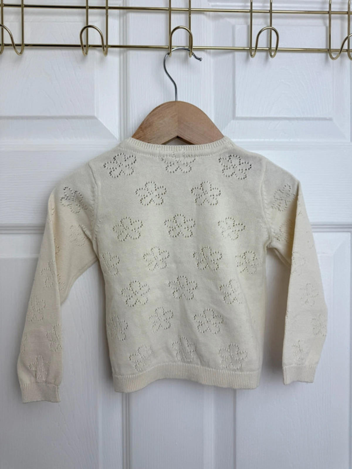 NEW ex-Next Floral Cream Cardigan - Girls 12-18 Months Little Ones Preloved. Preloved Kids & Children’s Gently Used Clothing. Second Hand Baby, Girls & Boys Clothes. UK Postage