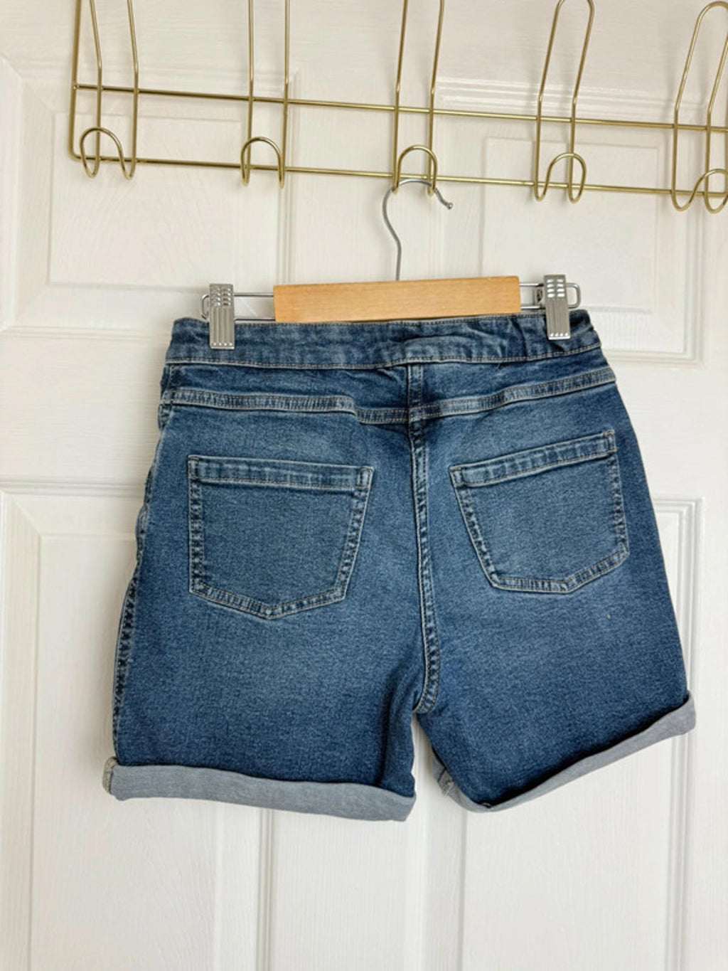 Next Blue Denim Ruffle Shorts - Girls 10 Years Little Ones Preloved. Preloved Kids & Children’s Gently Used Clothing. Second Hand Baby, Girls & Boys Clothes. UK Postage