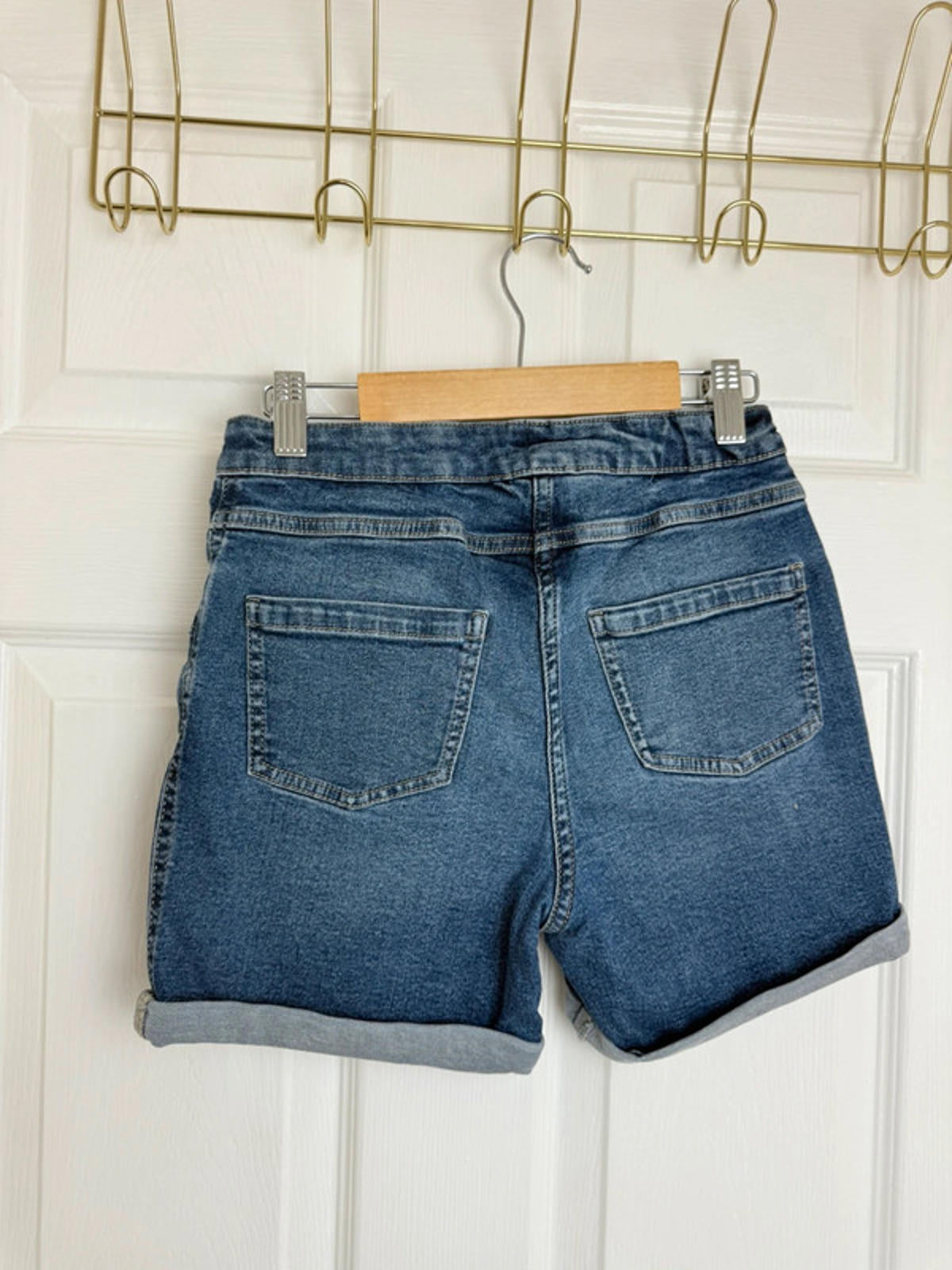 Next Blue Denim Ruffle Shorts - Girls 10 Years Little Ones Preloved. Preloved Kids & Children’s Gently Used Clothing. Second Hand Baby, Girls & Boys Clothes. UK Postage